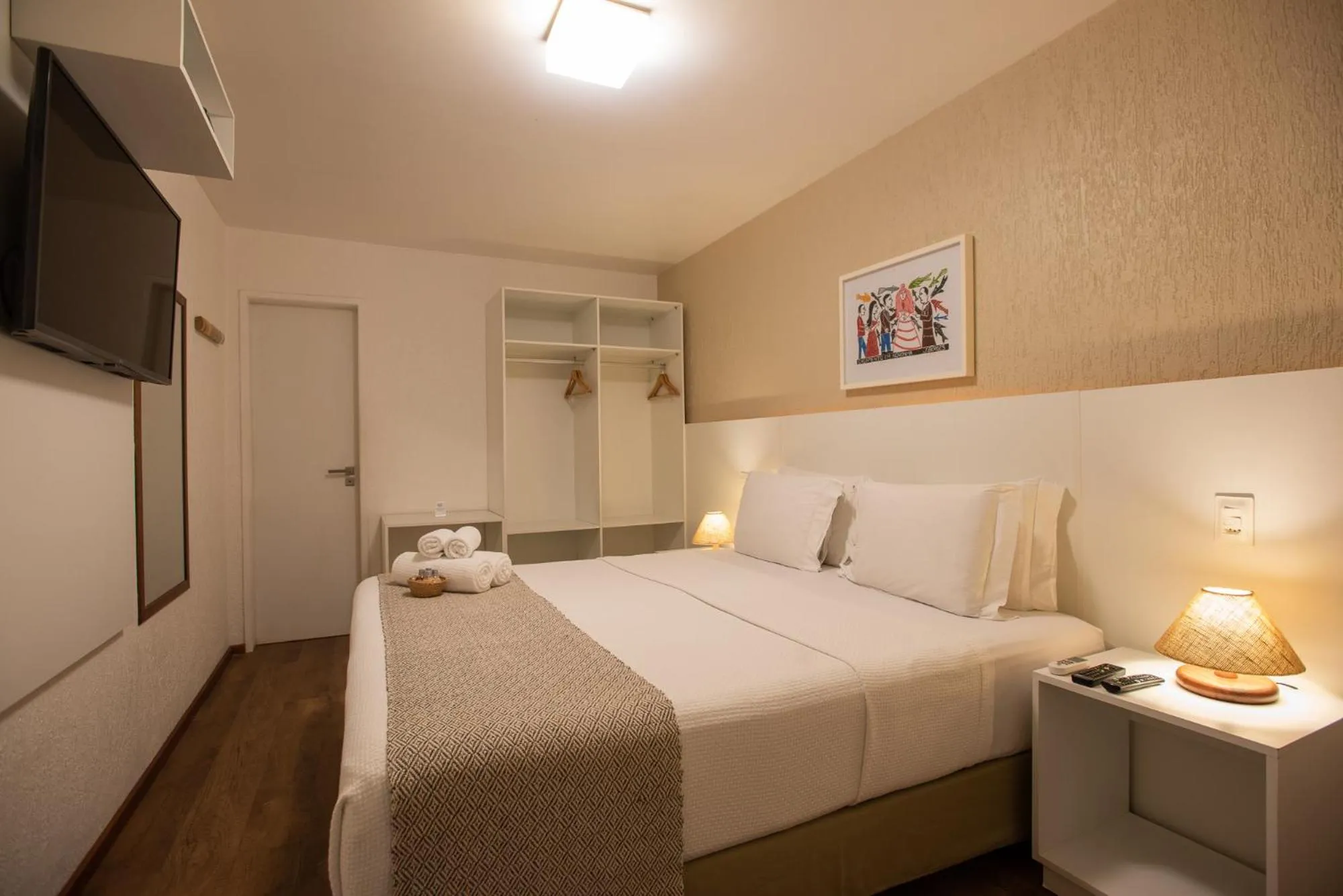 Bed in Pousada da Germana