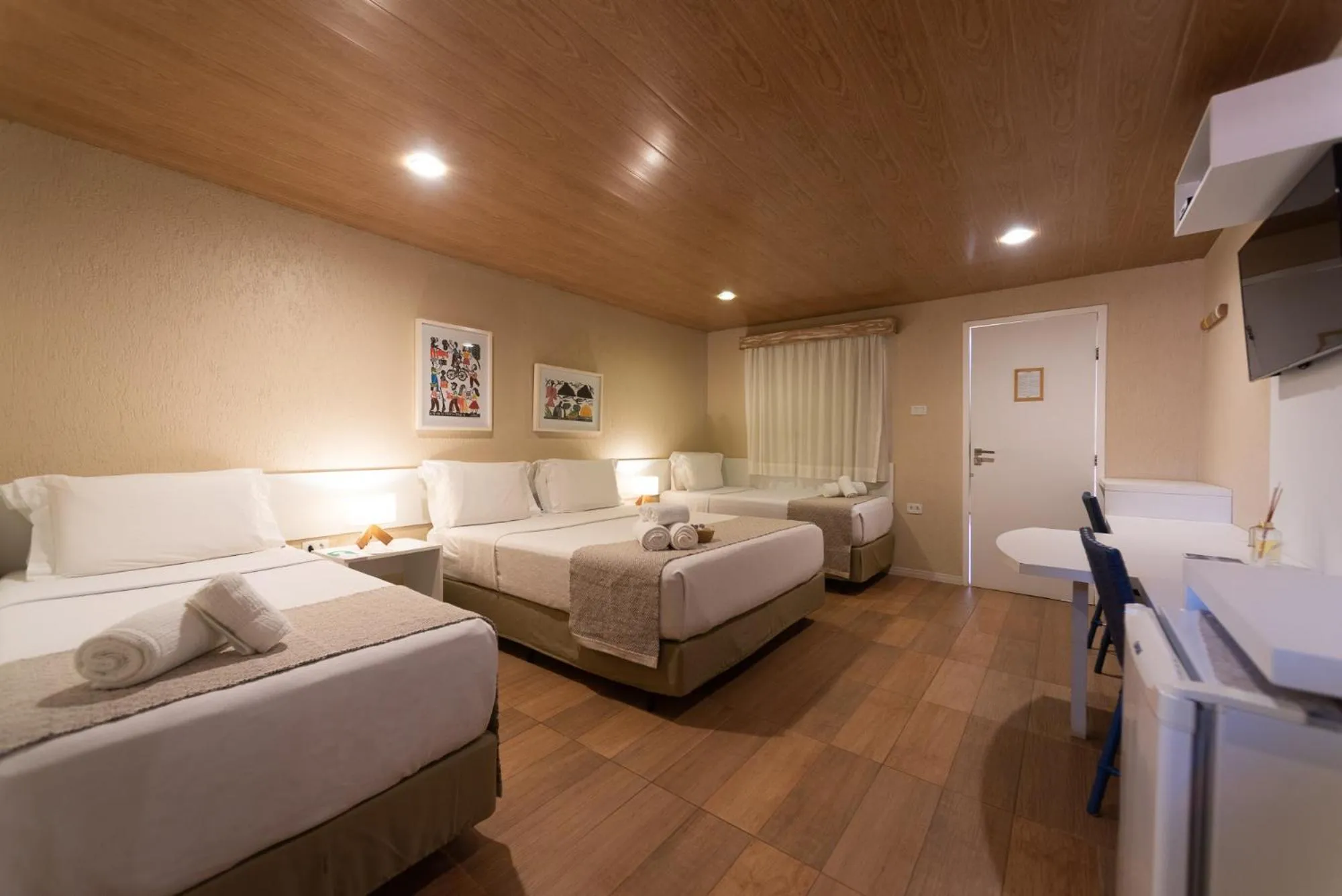 Bed in Pousada da Germana