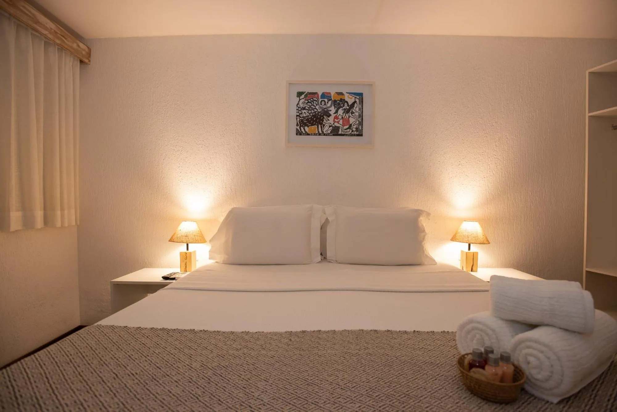 Bed in Pousada da Germana