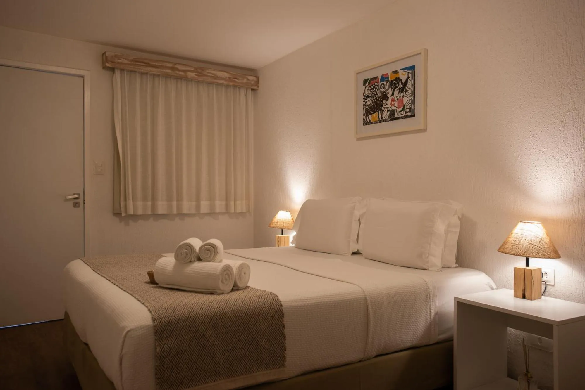 Bed in Pousada da Germana