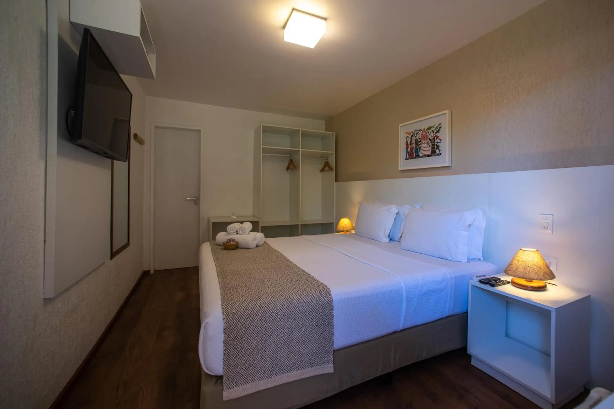 Bed in Pousada da Germana