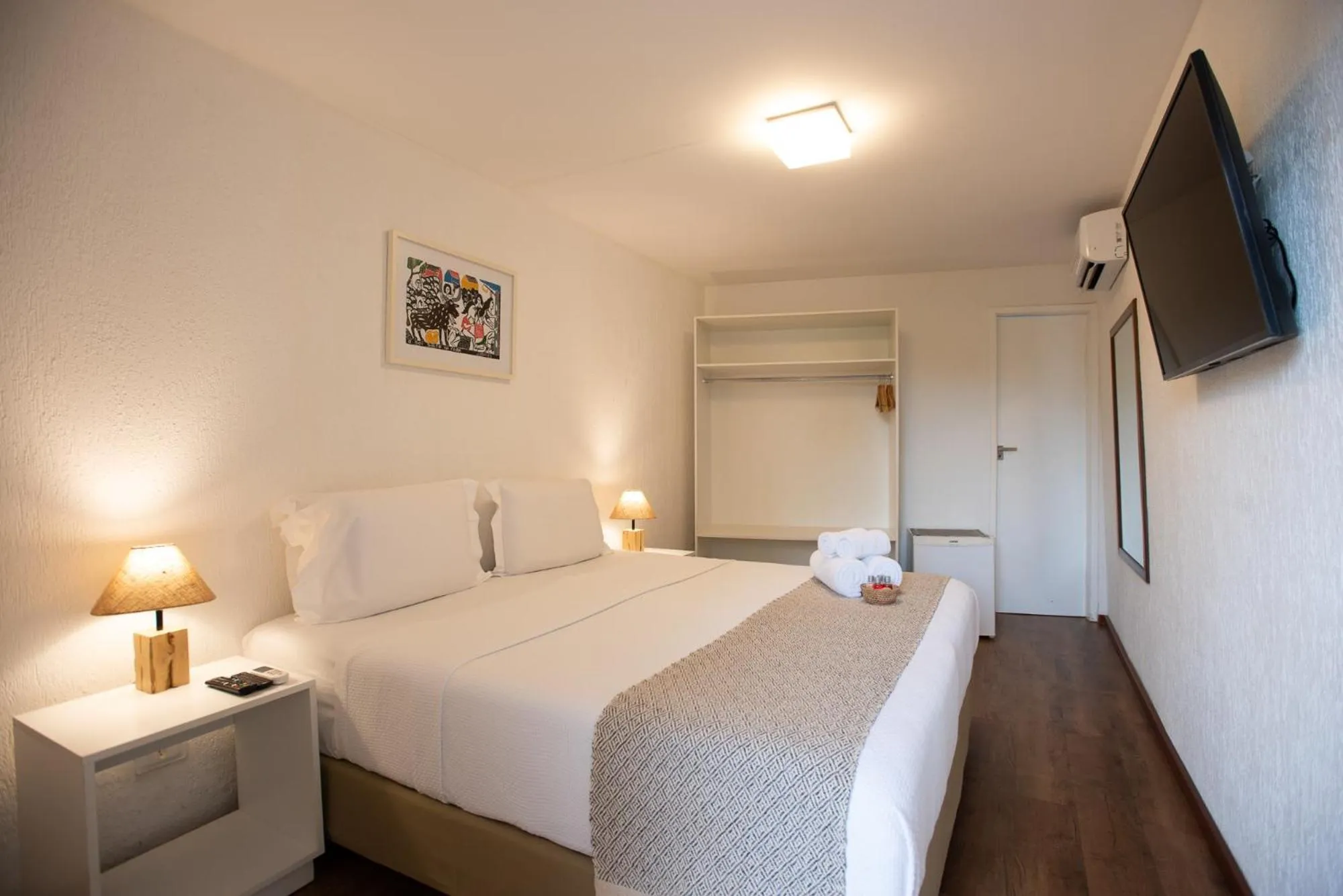 Bed in Pousada da Germana