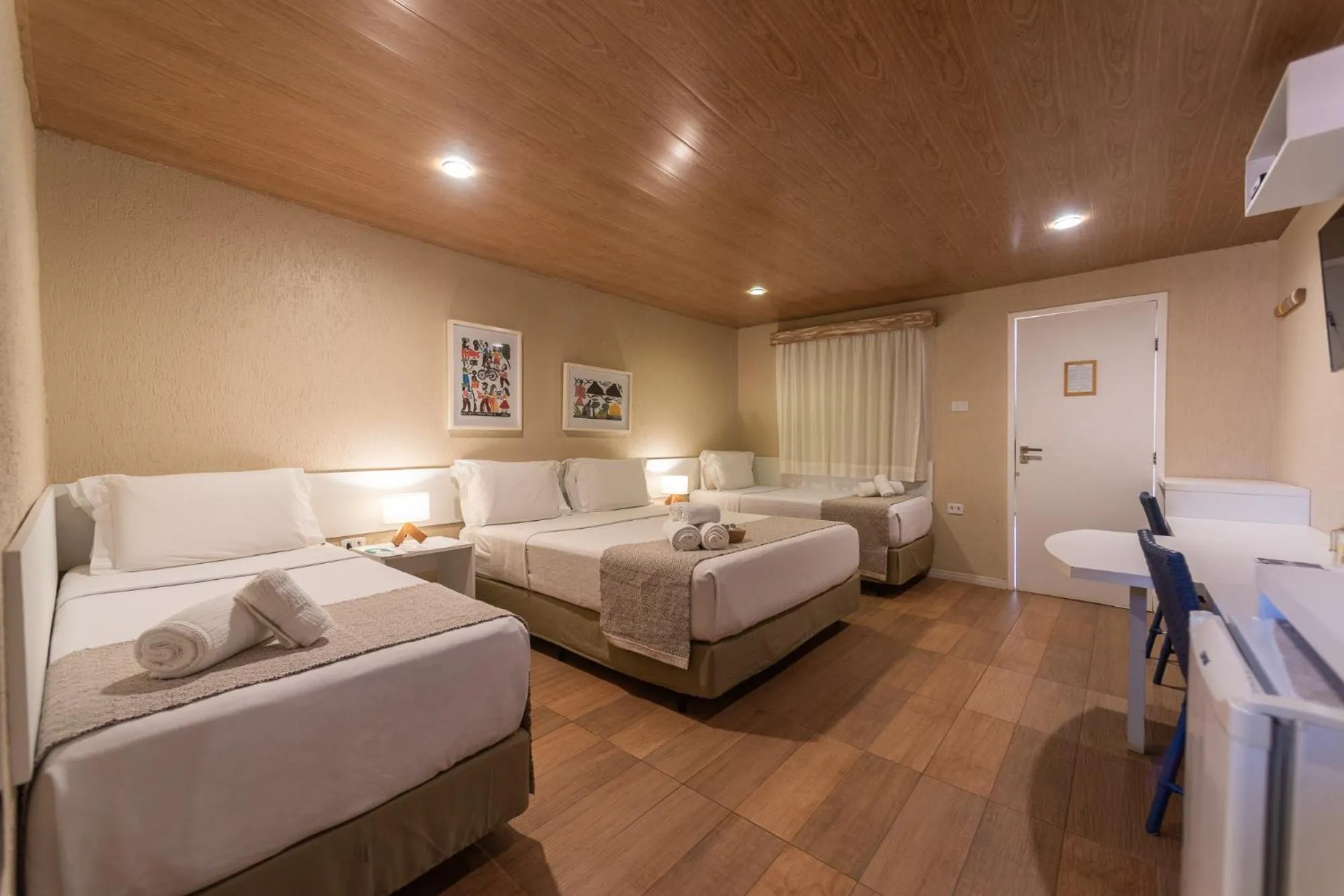 Bed in Pousada da Germana