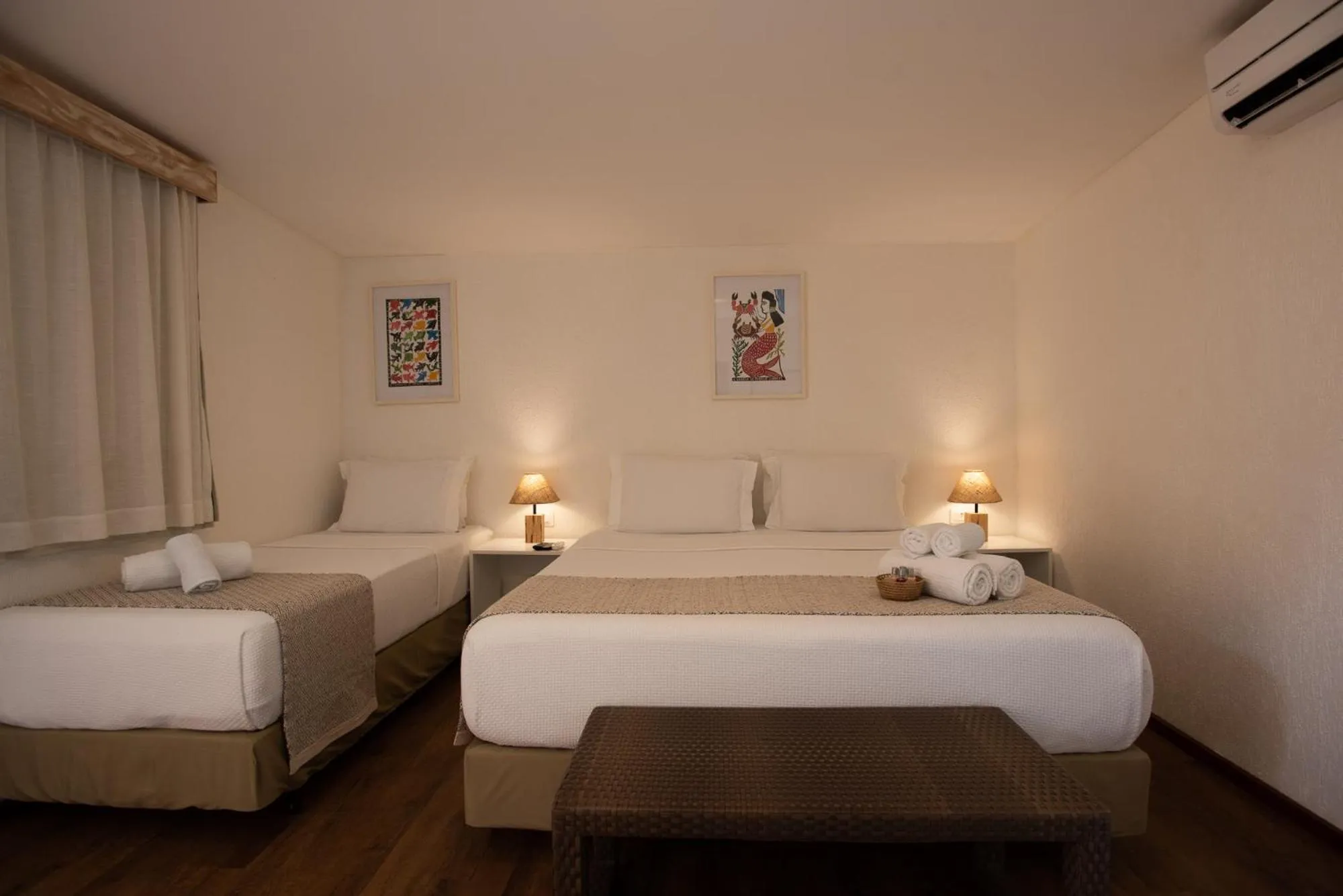 Bed in Pousada da Germana