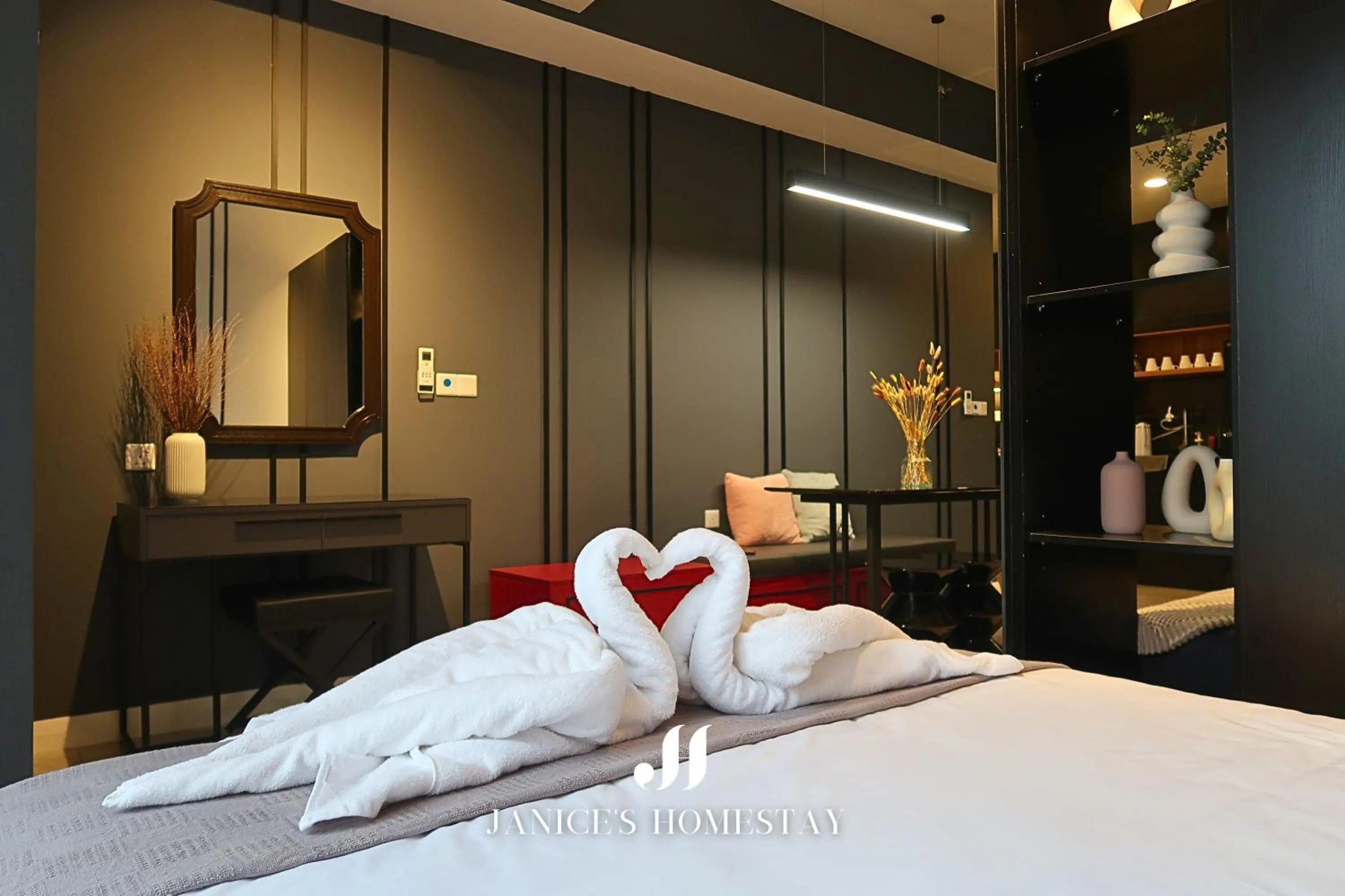 Bed in Axon Residences Bukit Bintang by Janice's Homestay