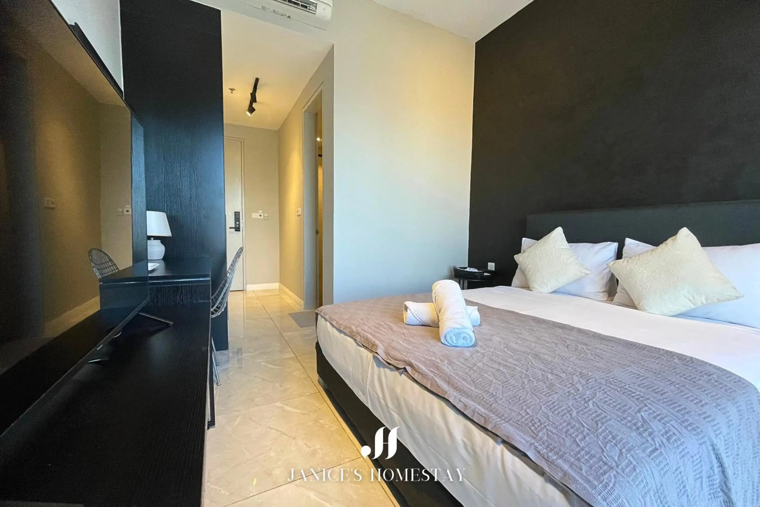 Bed in Axon Residences Bukit Bintang by Janice's Homestay Bed in Axon Residences Bukit Bintang by Janice's Homestay