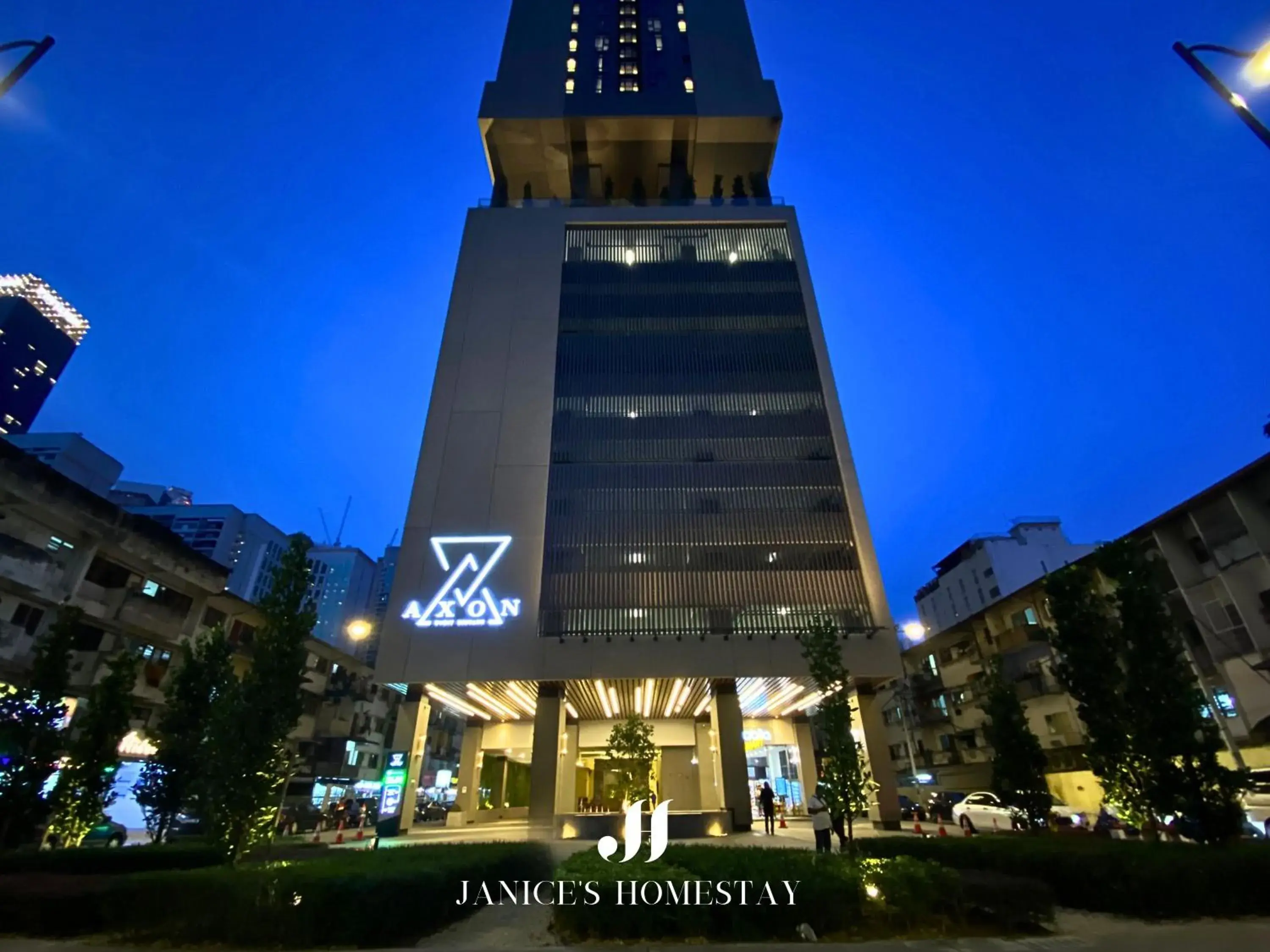 Property building in Axon Residences Bukit Bintang by Janice's Homestay Property building in Axon Residences Bukit Bintang by Janice's Homestay