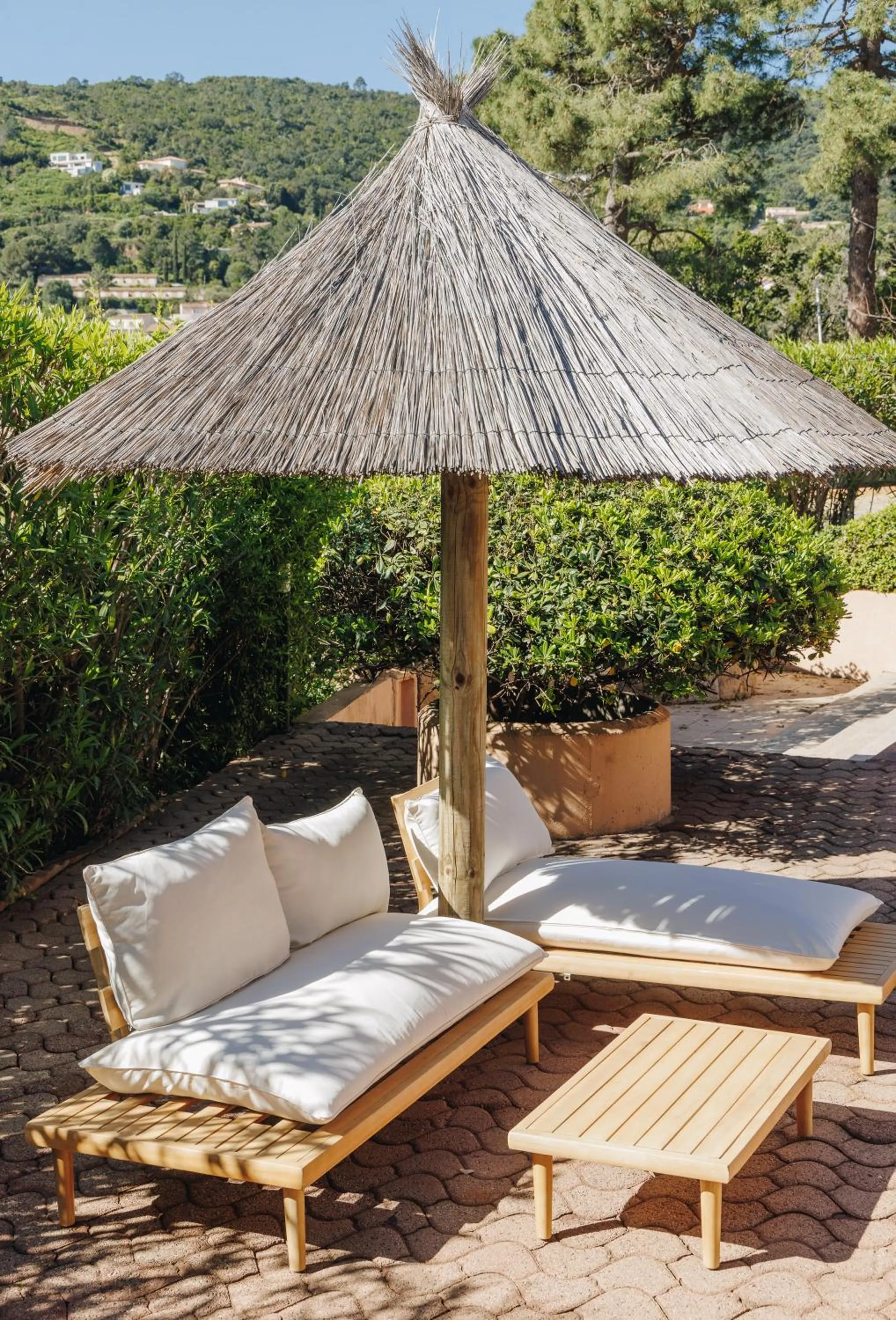 Patio in Résidence le Télémaque