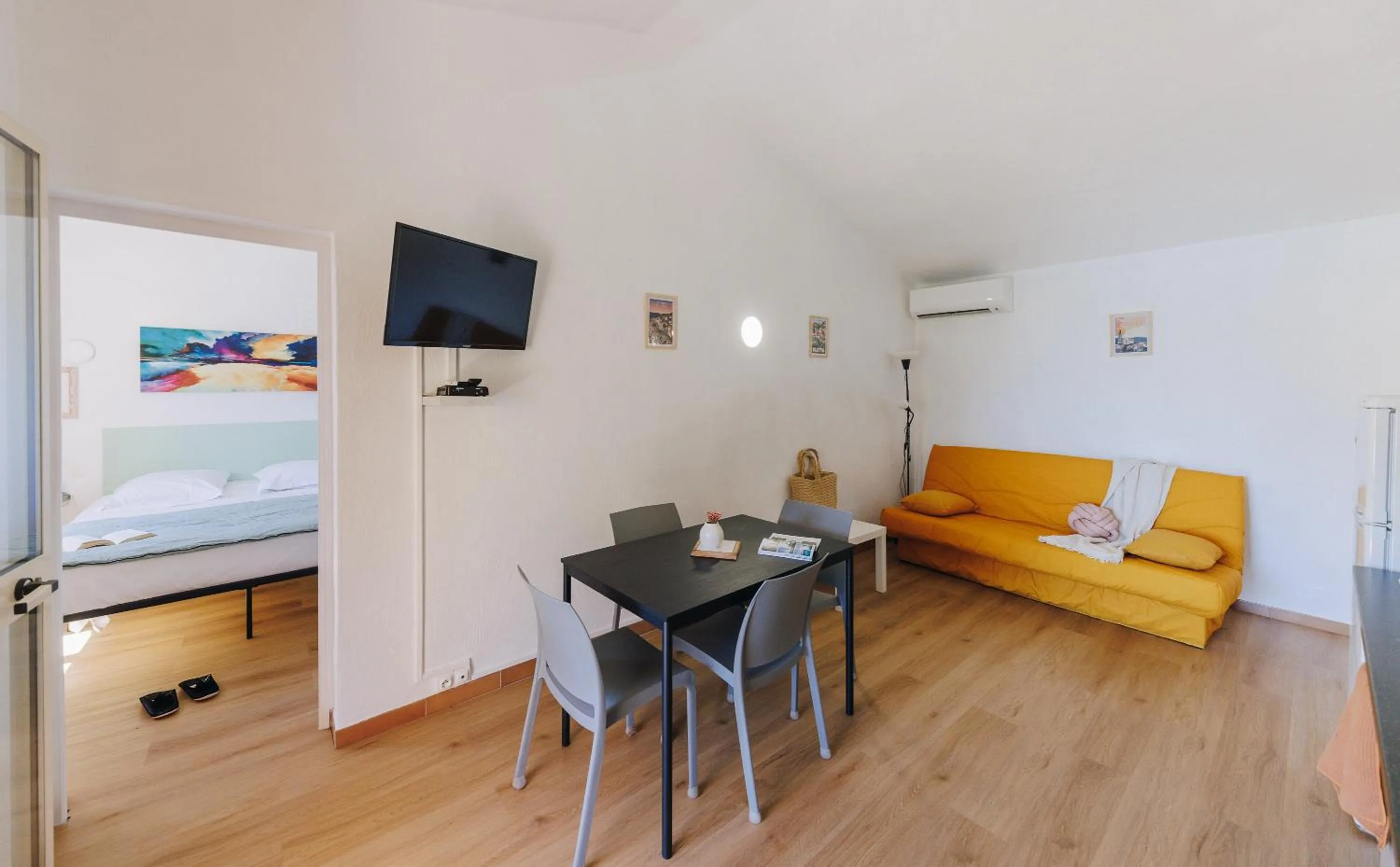 Seating area in Résidence le Télémaque