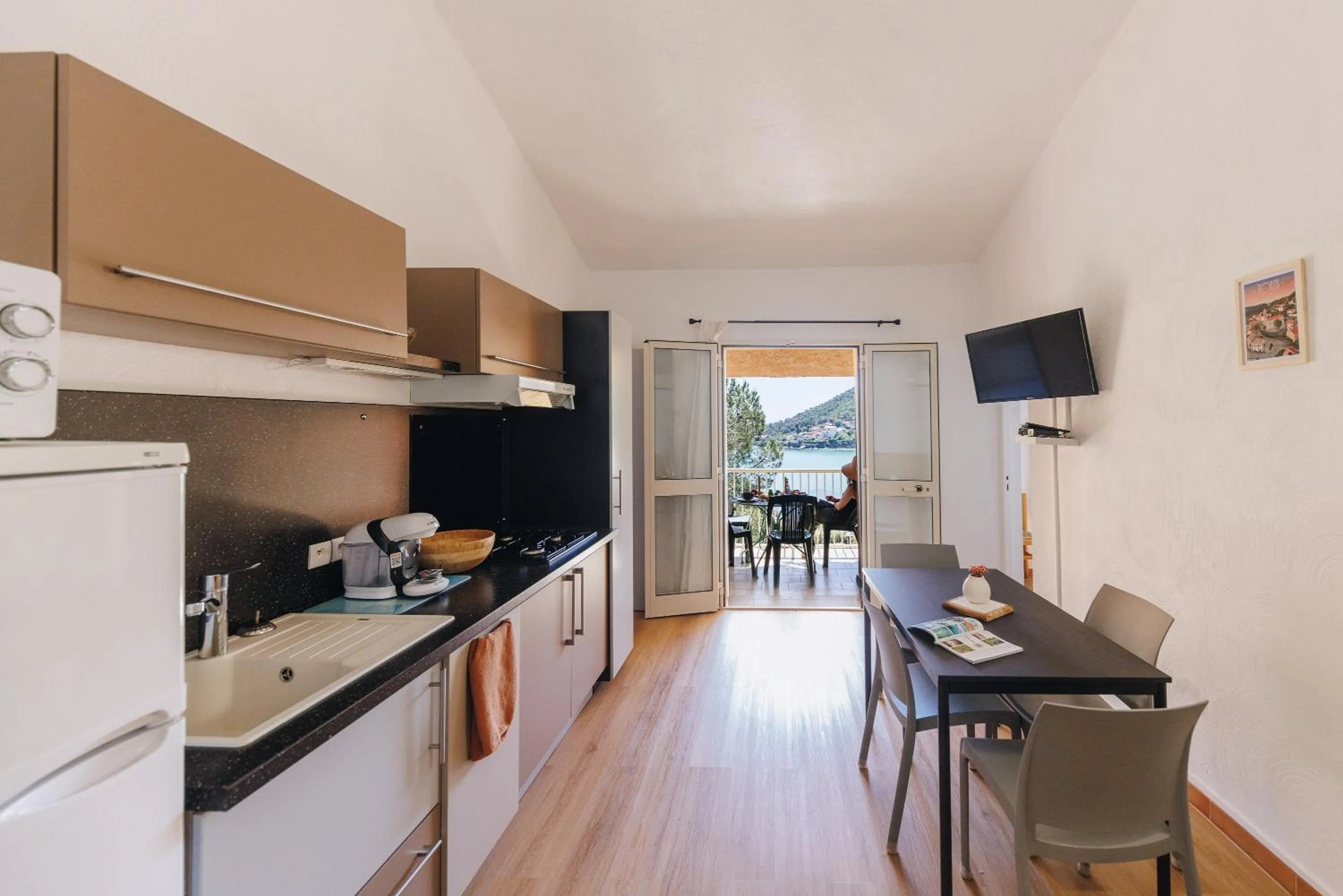 kitchen in Résidence le Télémaque