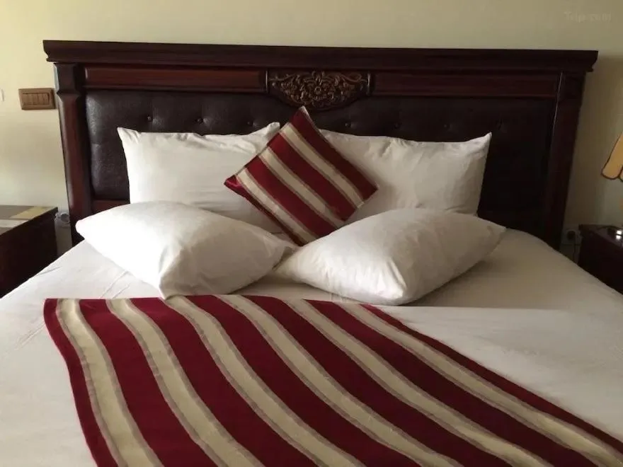 Bed in Hotel Karisimbi