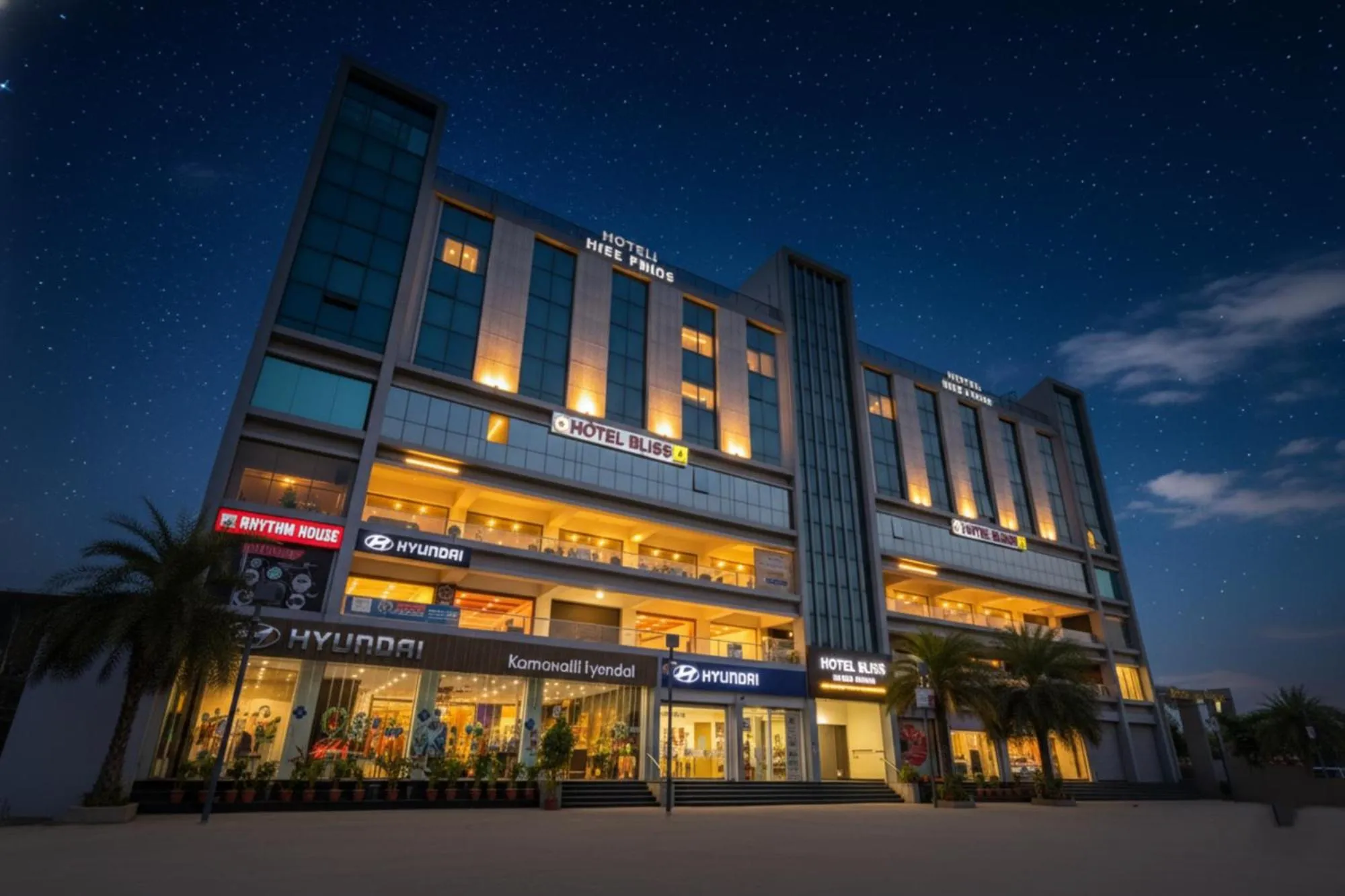 Property building in FabHotel Bliss - Inside Suryam Trade Centre