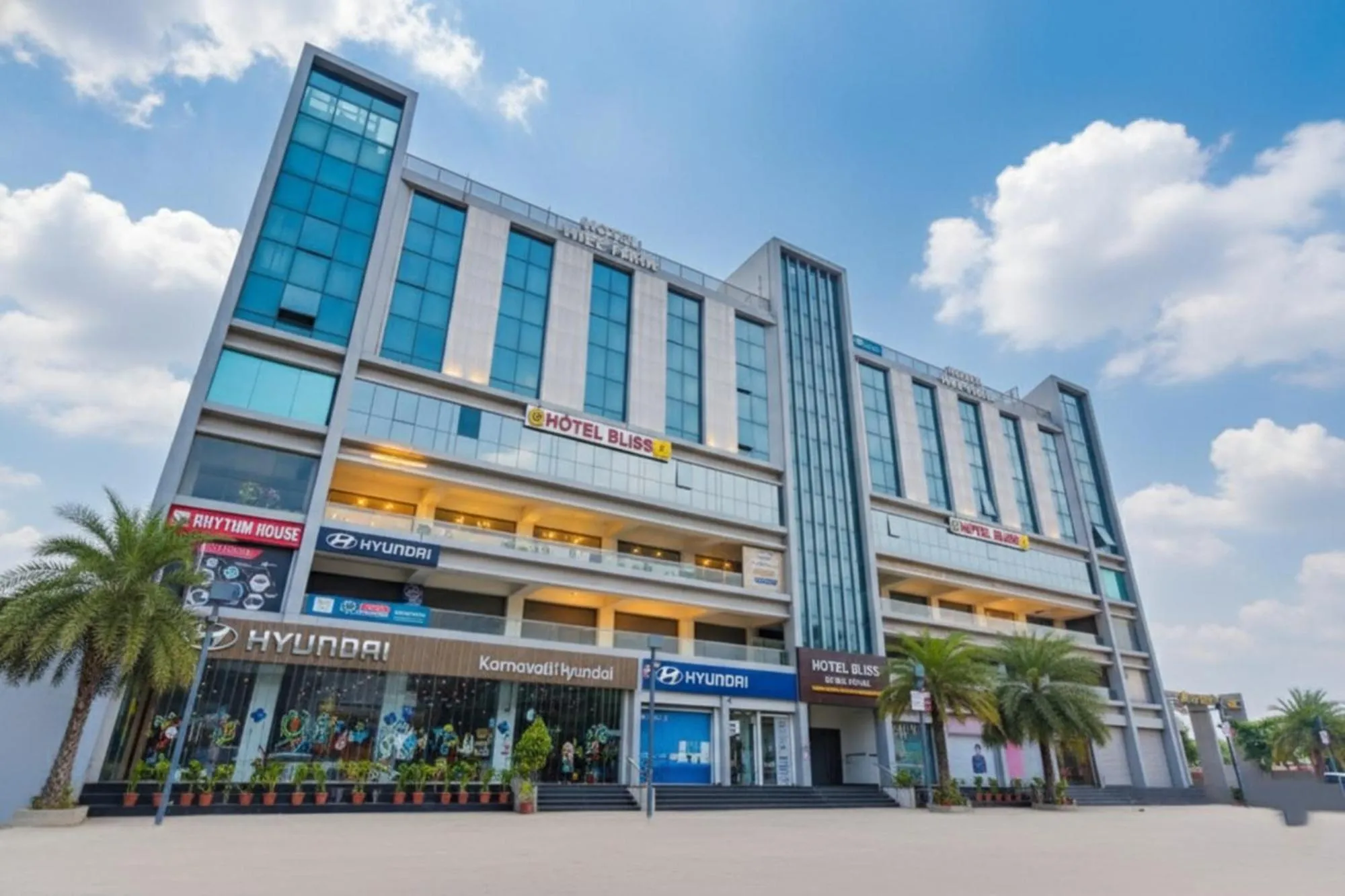 Property building in FabHotel Bliss - Inside Suryam Trade Centre