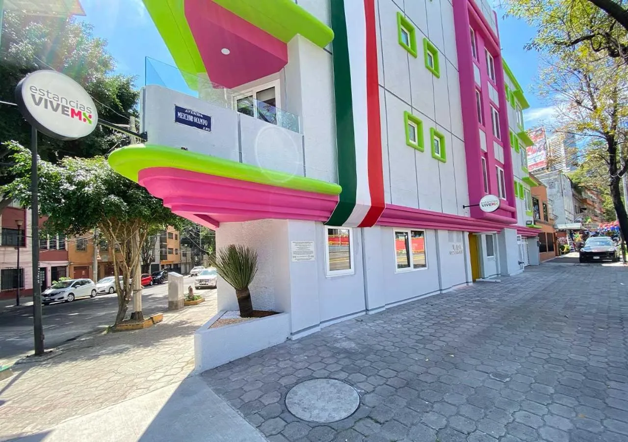 Property building in Hotel Estancias VIVE MX Cuauhtemoc, Trademark by Wyndham