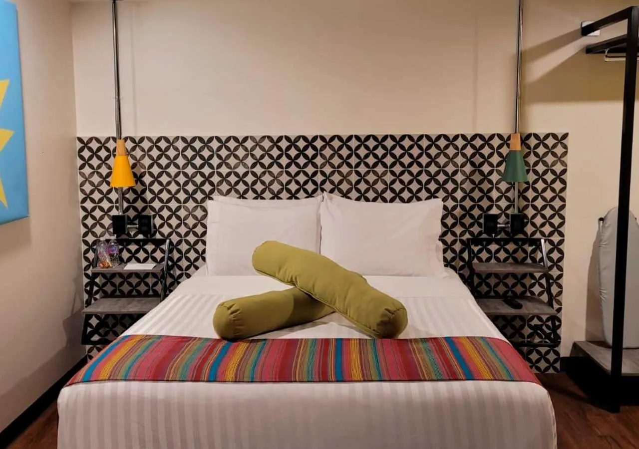 Bed in Hotel Estancias VIVE MX Cuauhtemoc, Trademark by Wyndham