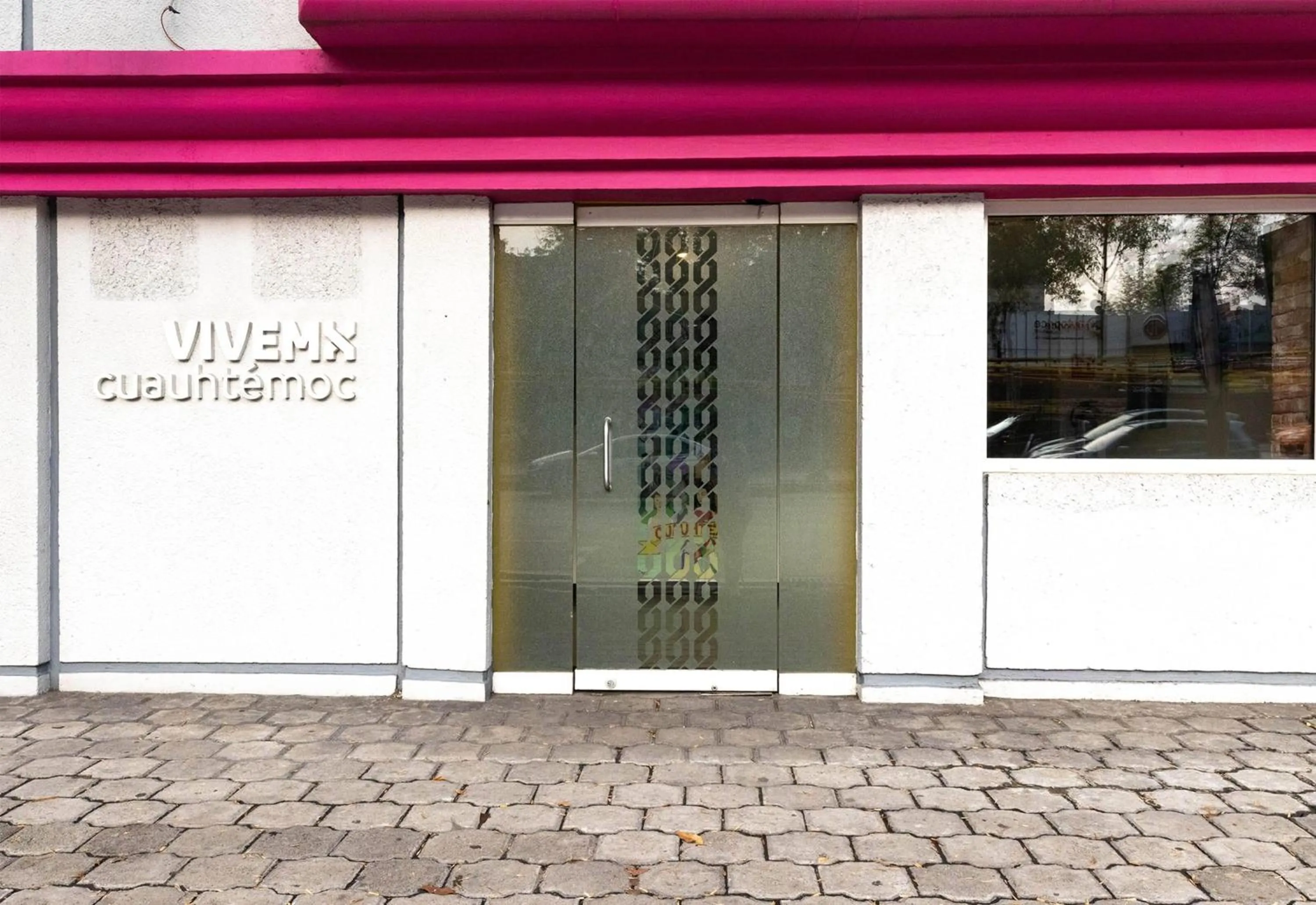 Property building in Hotel Estancias VIVE MX Cuauhtemoc, Trademark by Wyndham