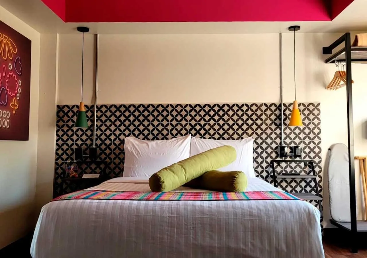 Bed in Hotel Estancias VIVE MX Cuauhtemoc, Trademark by Wyndham