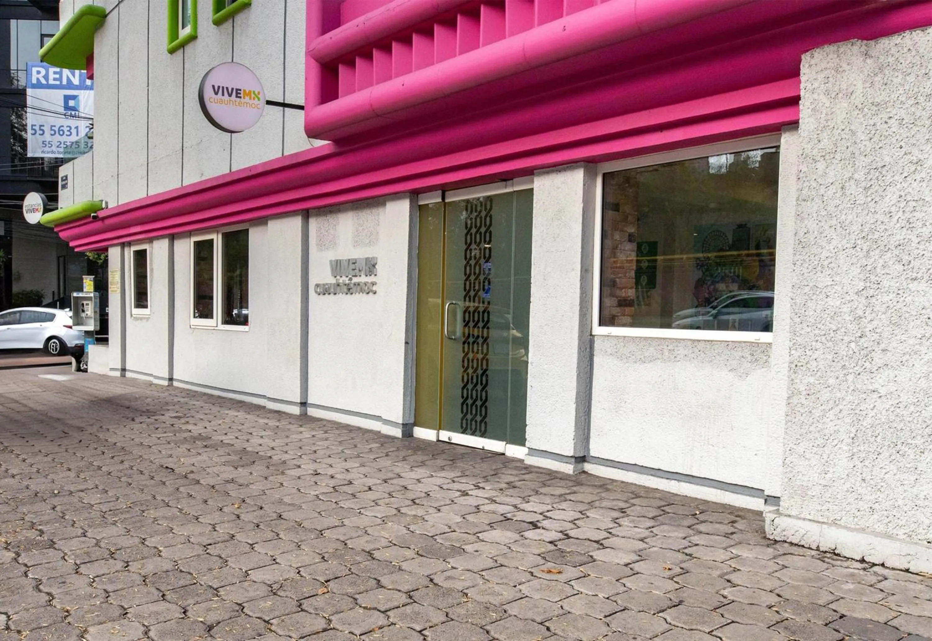 Property building in Hotel Estancias VIVE MX Cuauhtemoc, Trademark by Wyndham