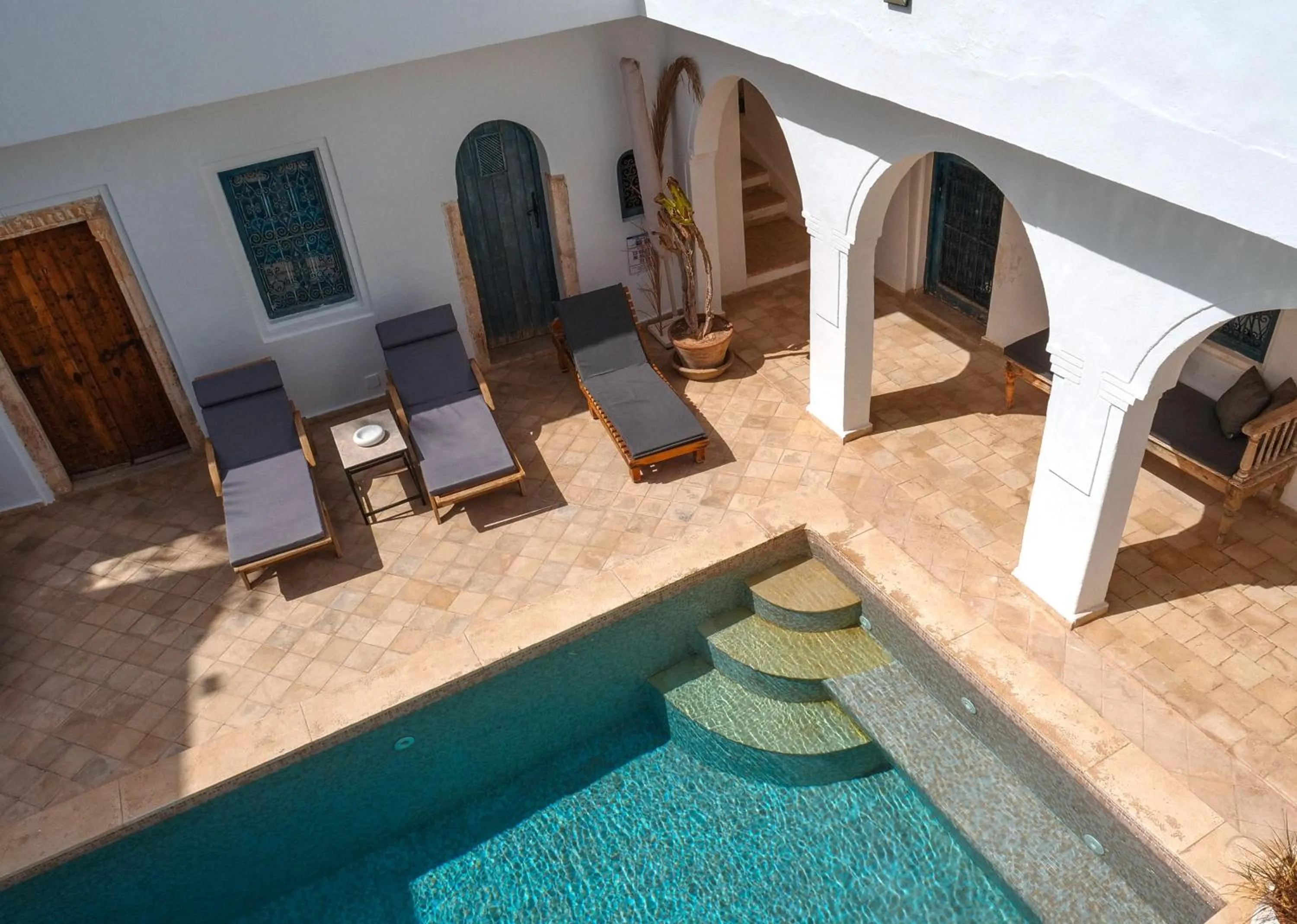 Swimming pool in Dar Ennour Djerbahood Erriadh