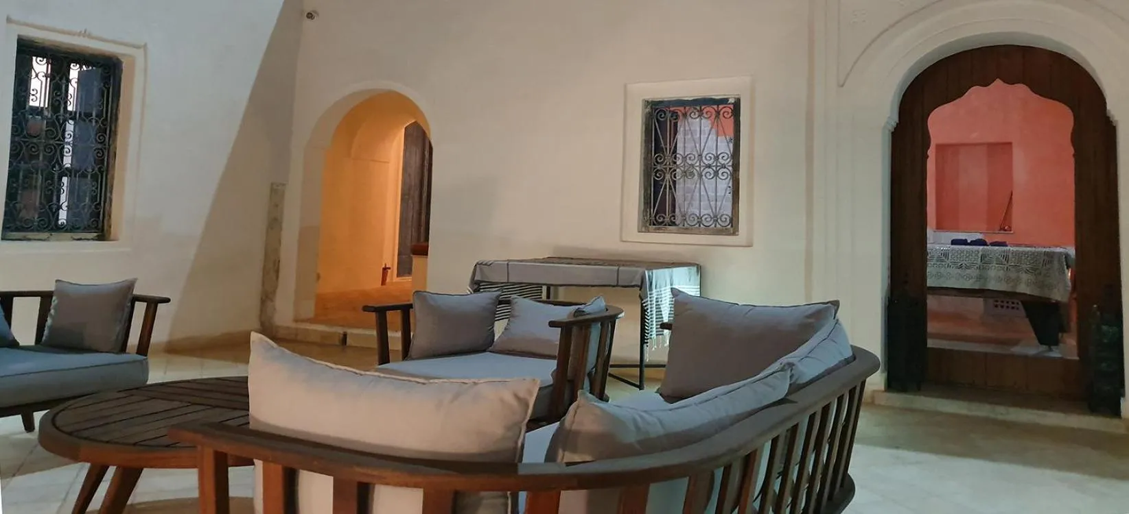 Patio in Dar Ennour Djerbahood Erriadh