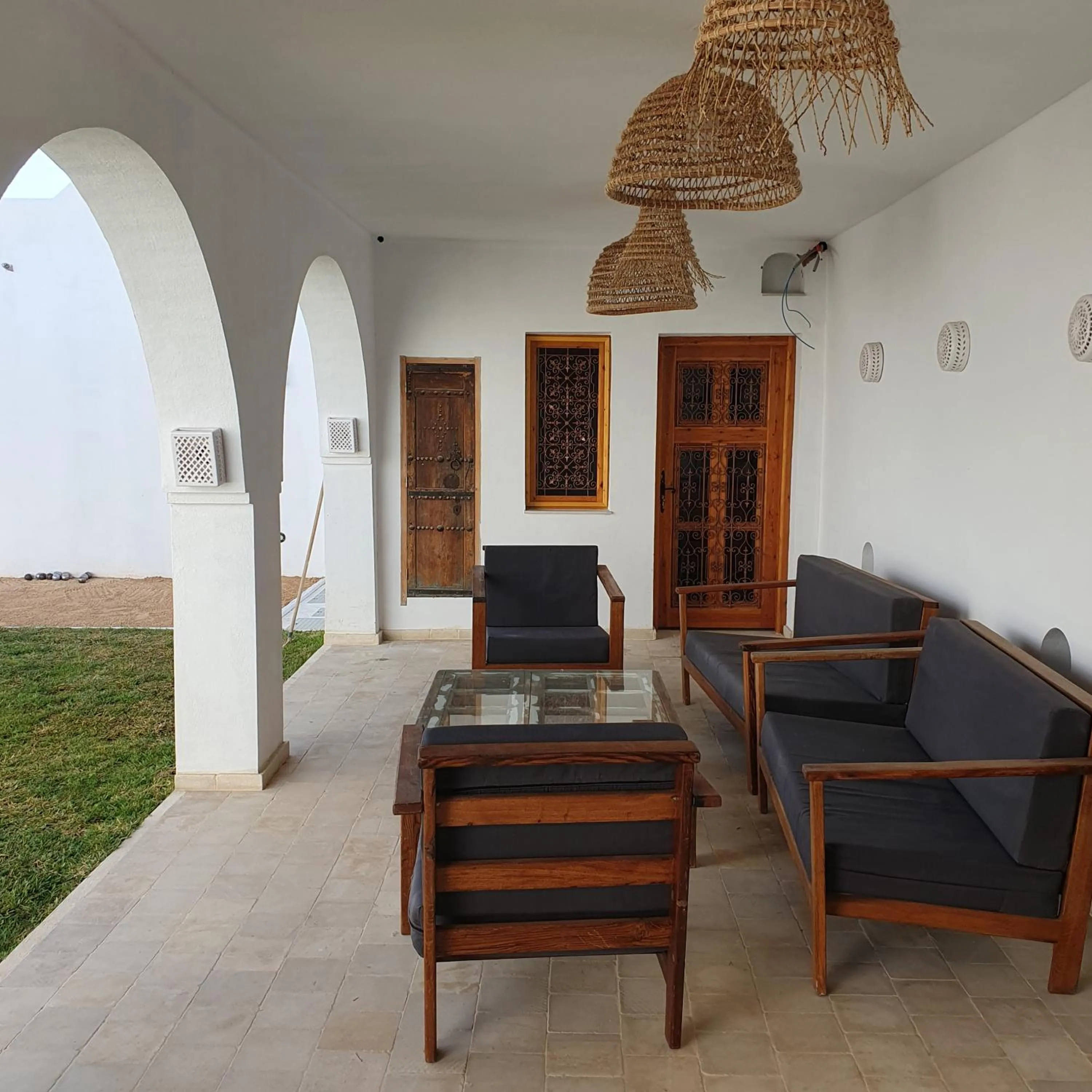 Patio in Dar Ennour Djerbahood Erriadh