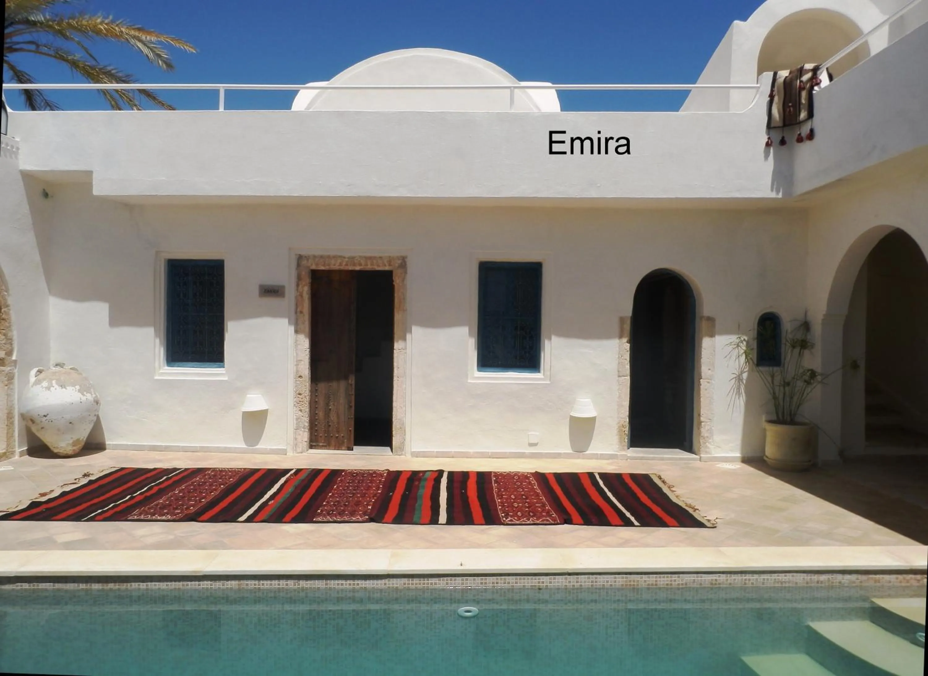 Pool view in Dar Ennour Djerbahood Erriadh