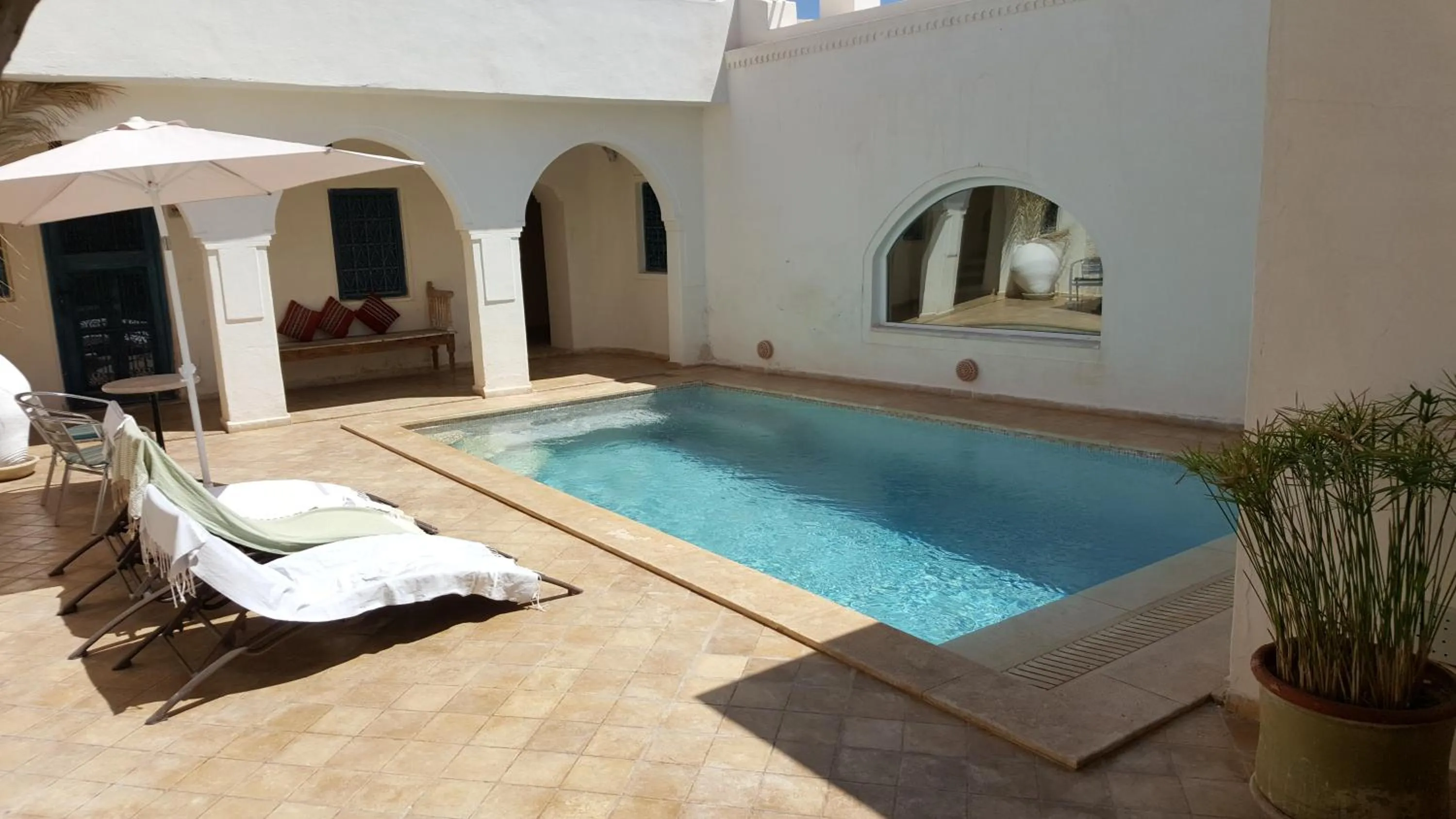 Swimming pool in Dar Ennour Djerbahood Erriadh