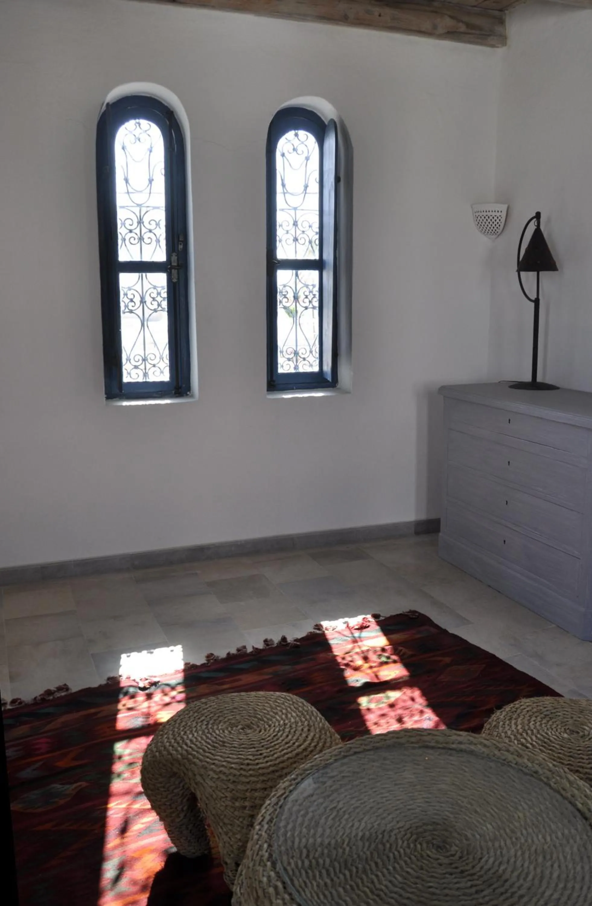 Seating area, Bed in Dar Ennour Djerbahood Erriadh