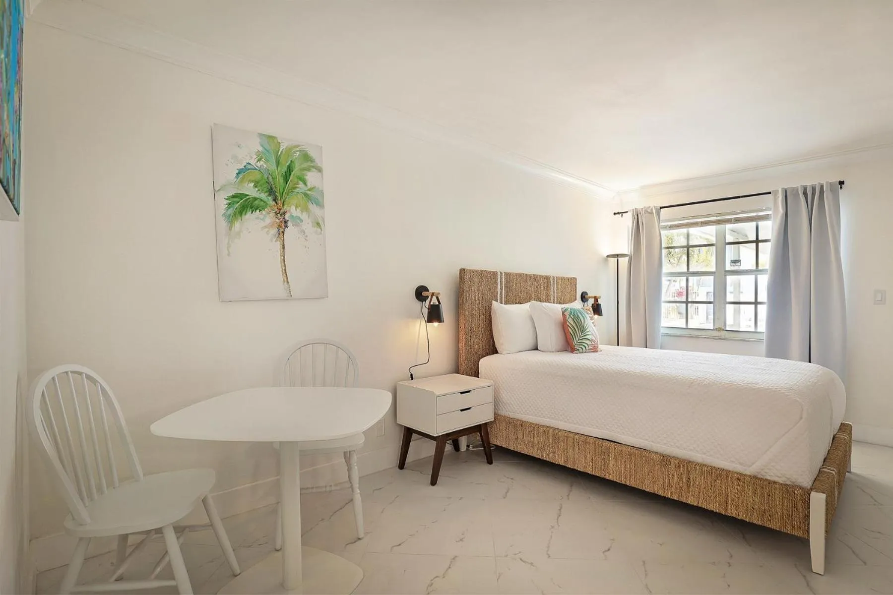 Bedroom, Bed in La Mer Suites