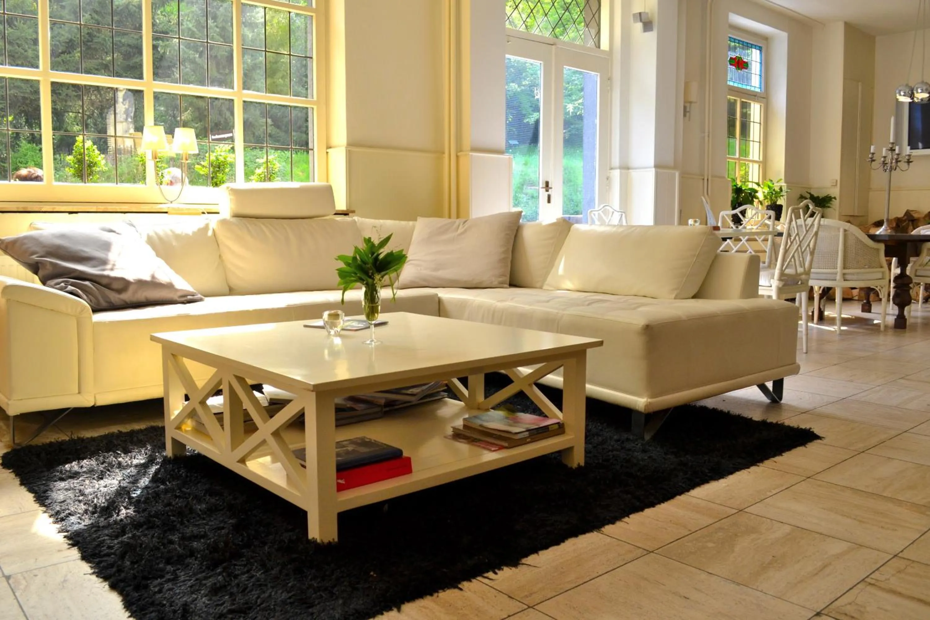 Decorative detail, Seating Area in Hotel Lamerichs