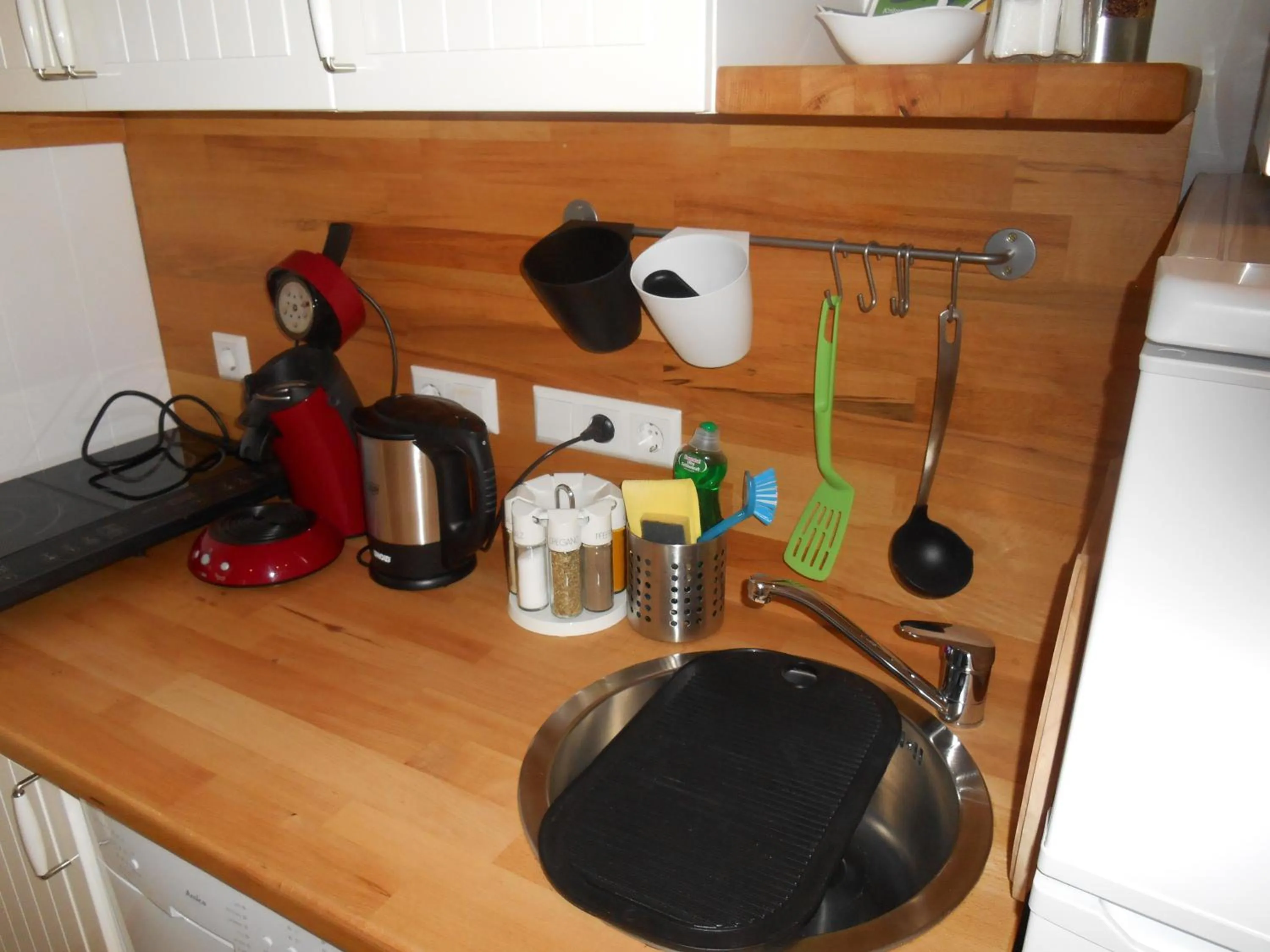 Kitchen or kitchenette in Warum ins Hotel