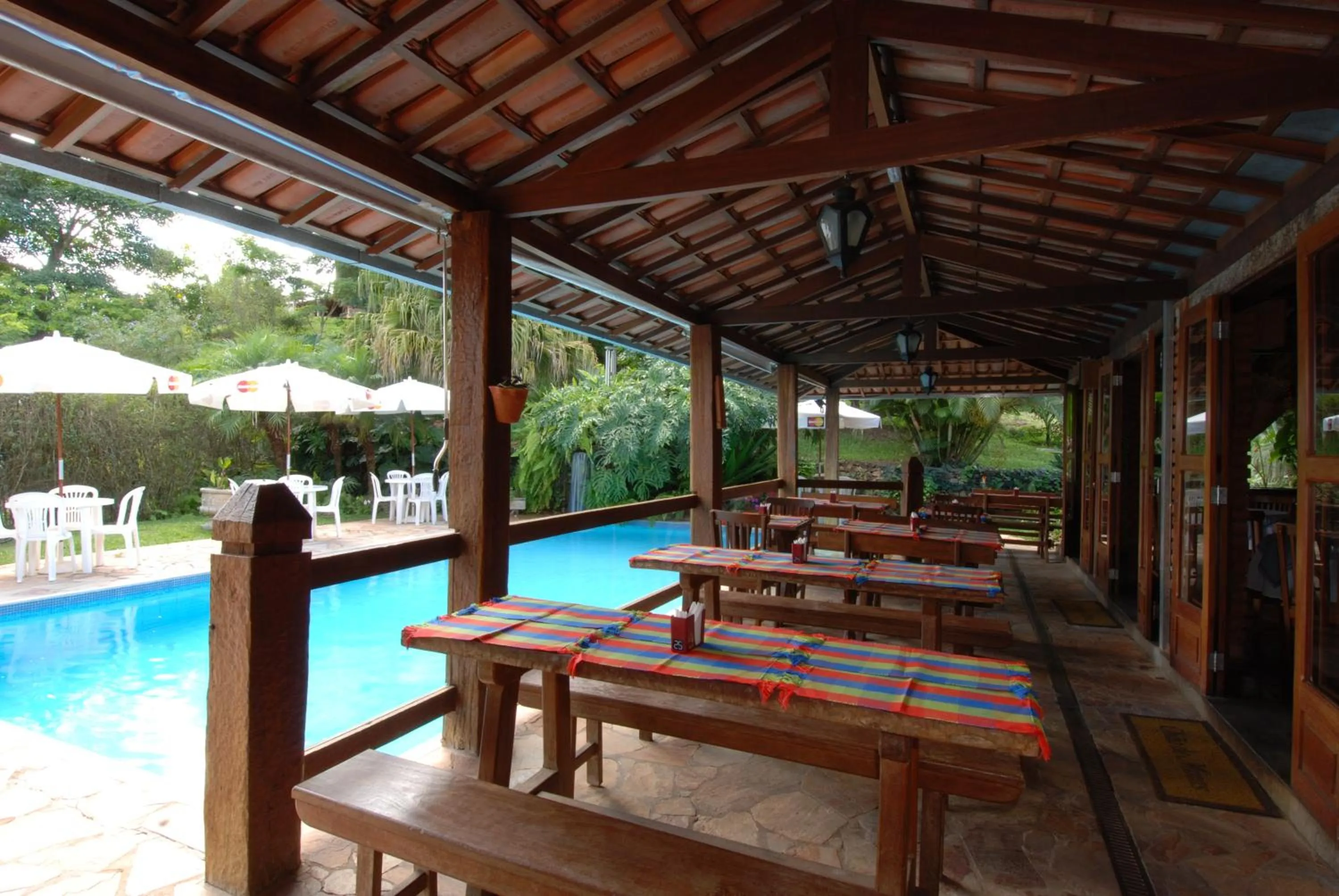 Patio in Pousada Chão de Minas