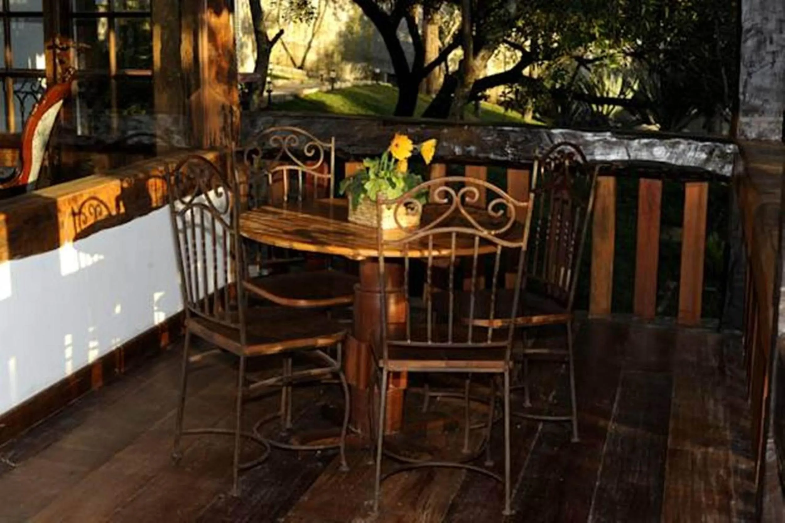 Patio in Pousada Chão de Minas