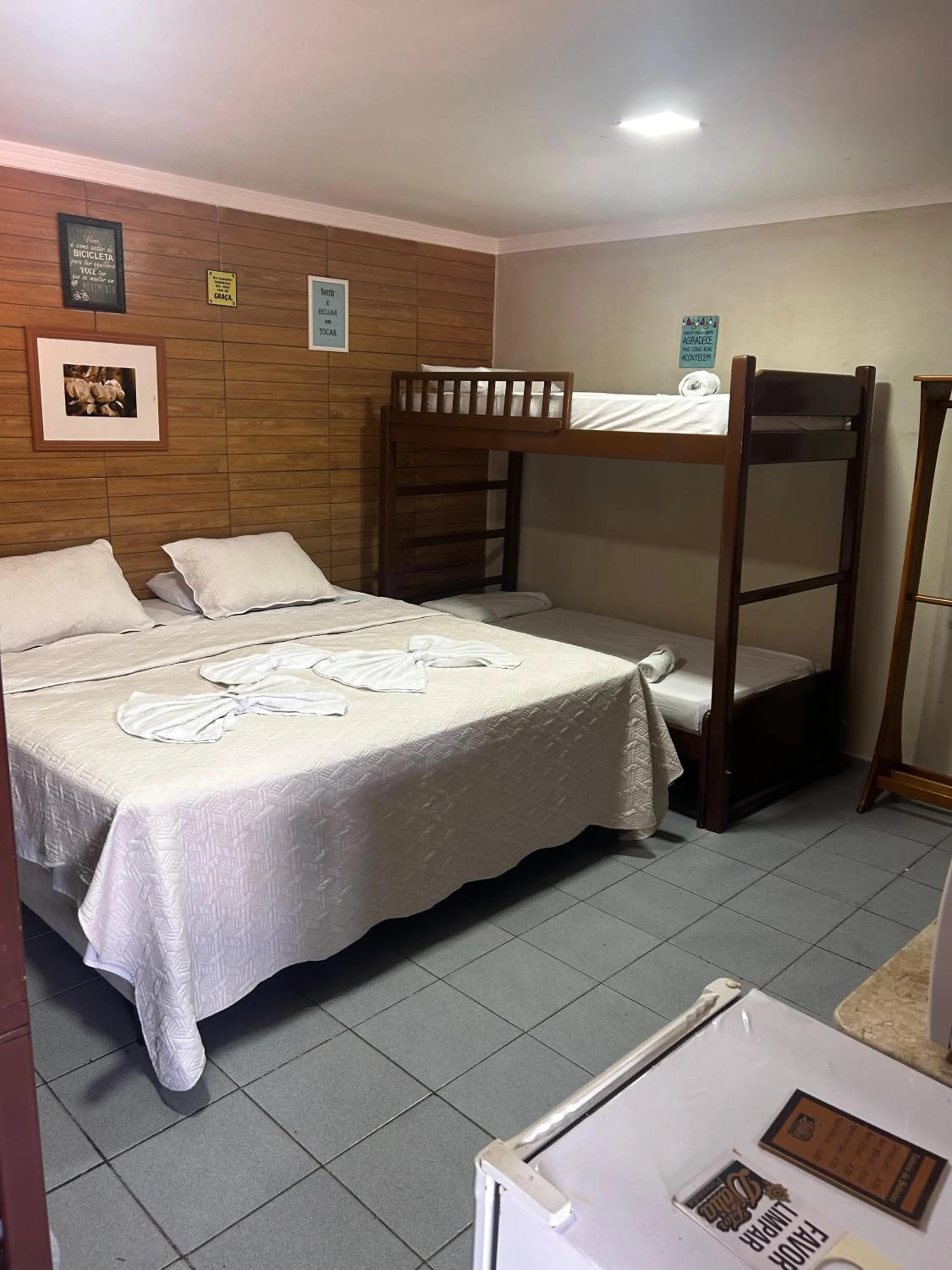Photo of the whole room, Bed in Pousada Flor Dália