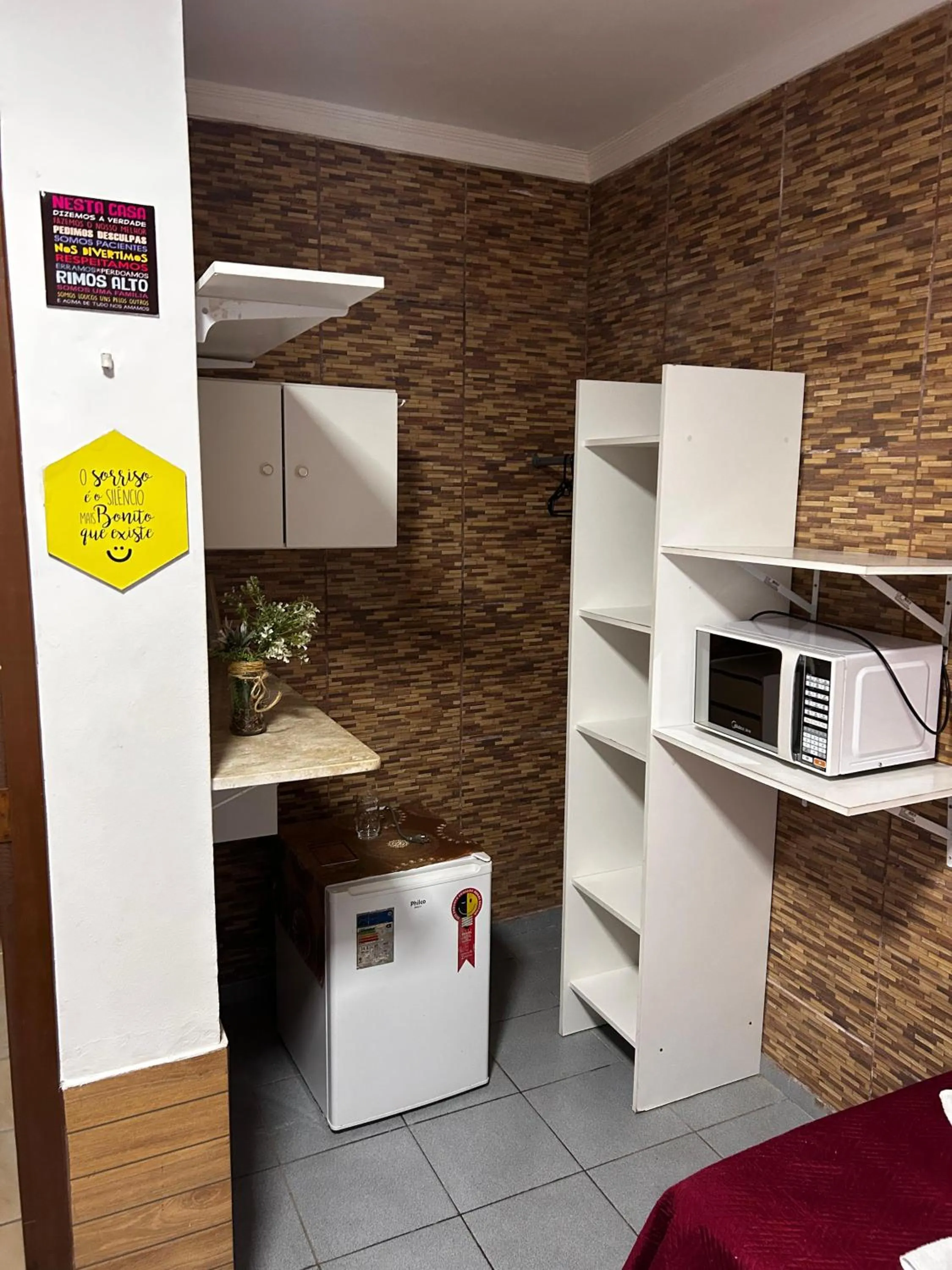 minibar in Pousada Flor Dália