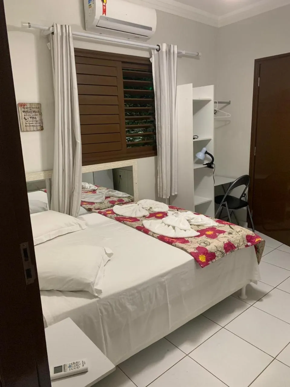 Bed in Pousada Flor Dália