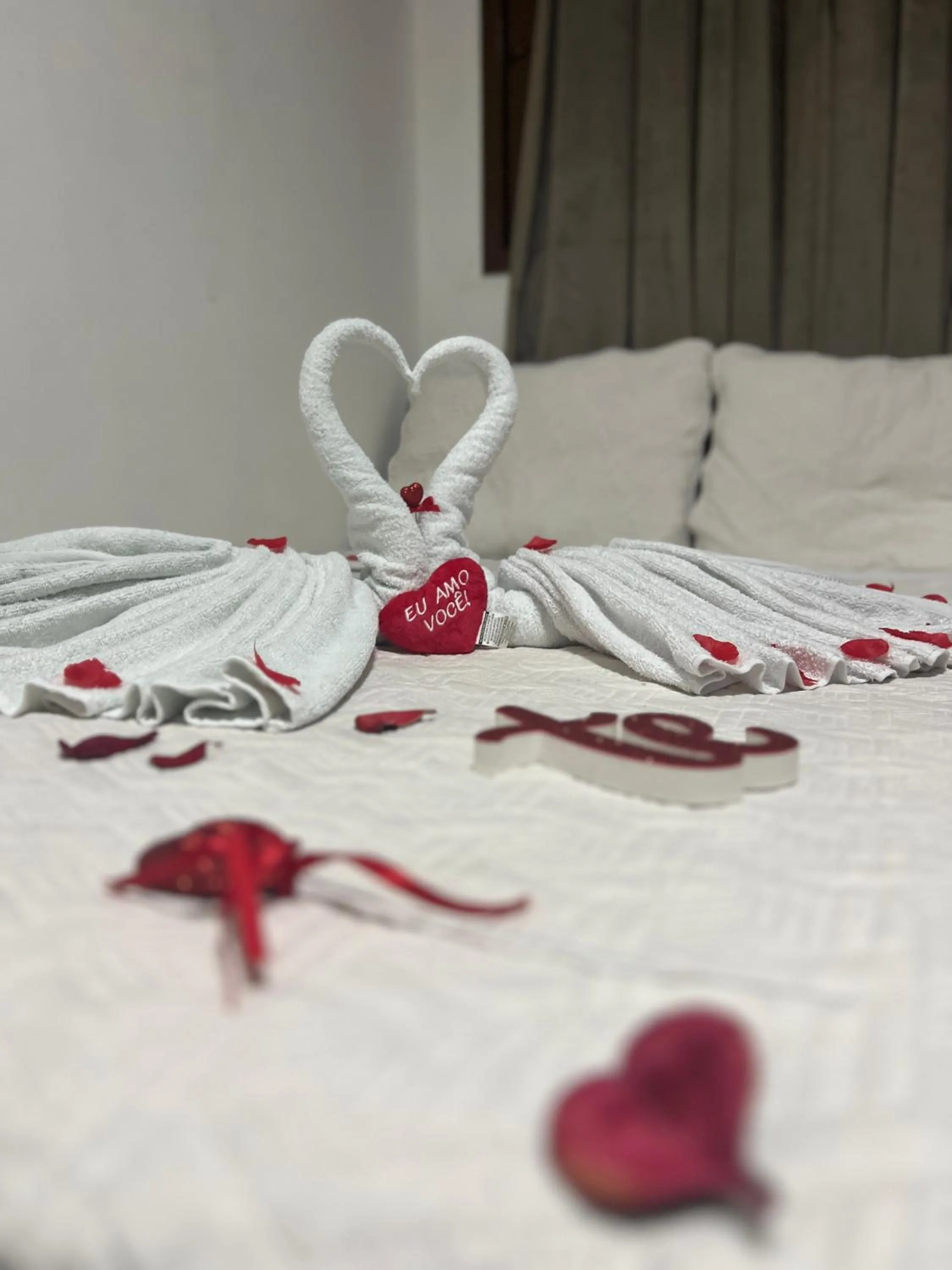 Decorative detail, Bed in Pousada Flor Dália