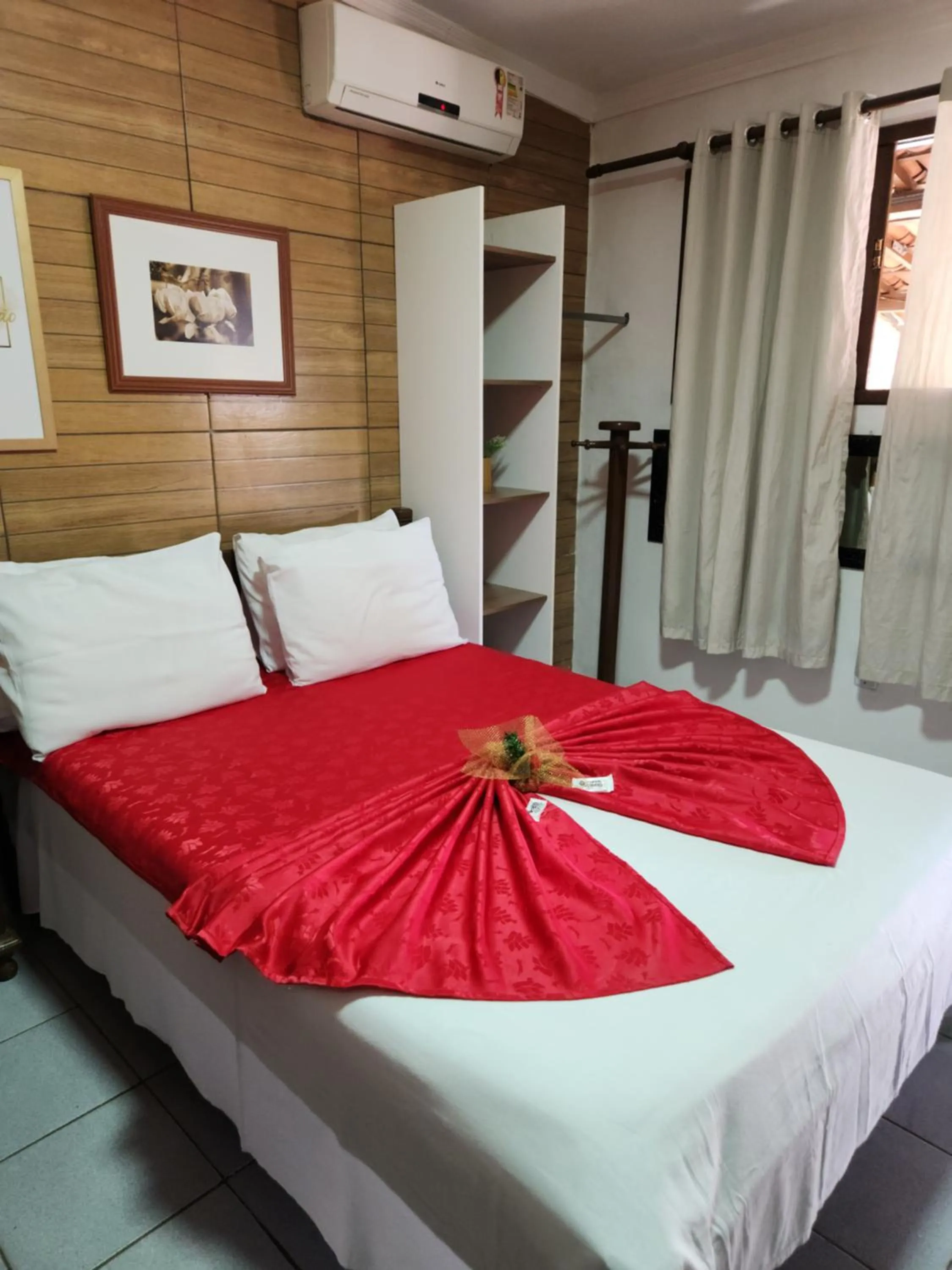 Bed in Pousada Flor Dália