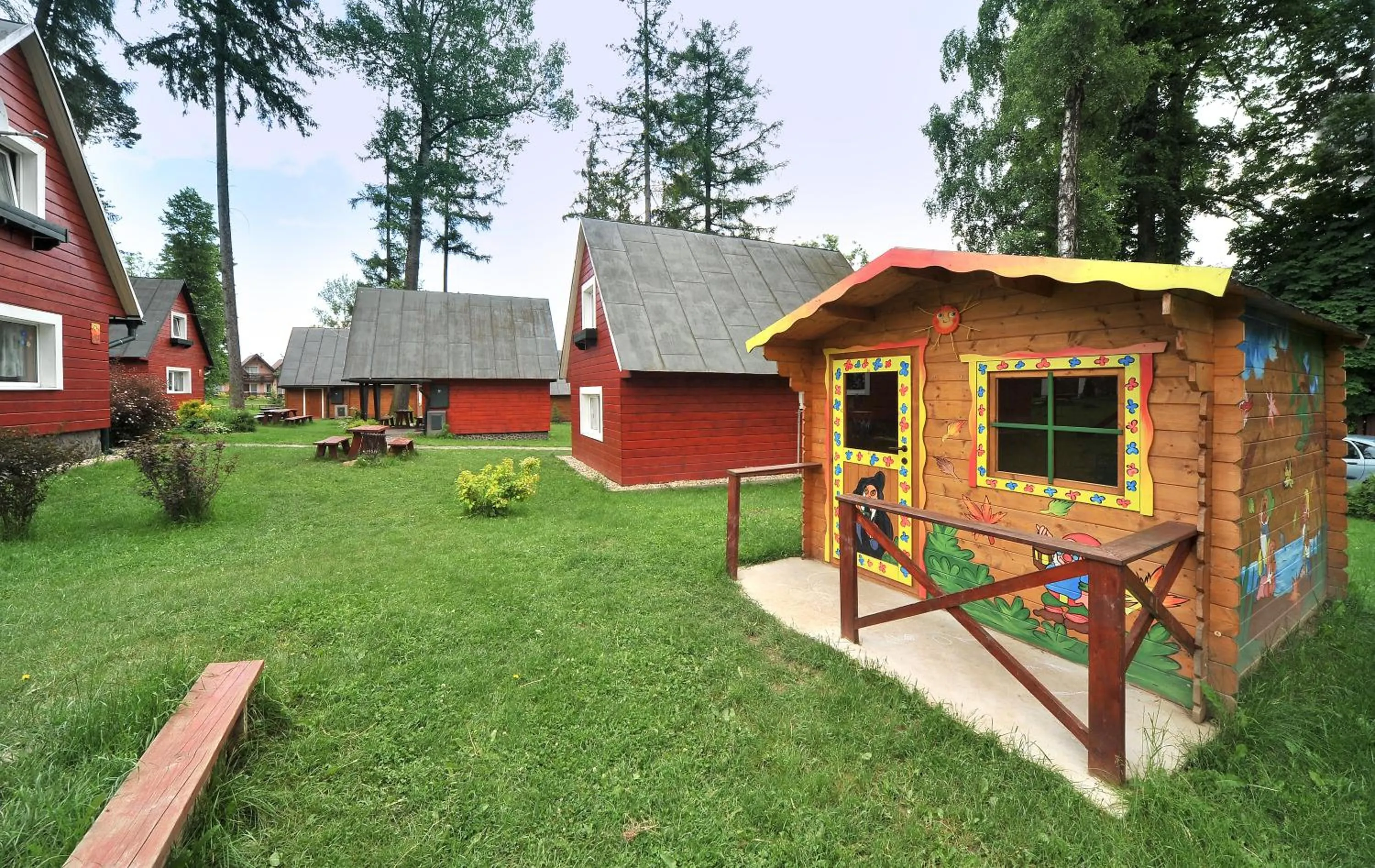 Children play ground in APLEND Chaty Tatry Holiday