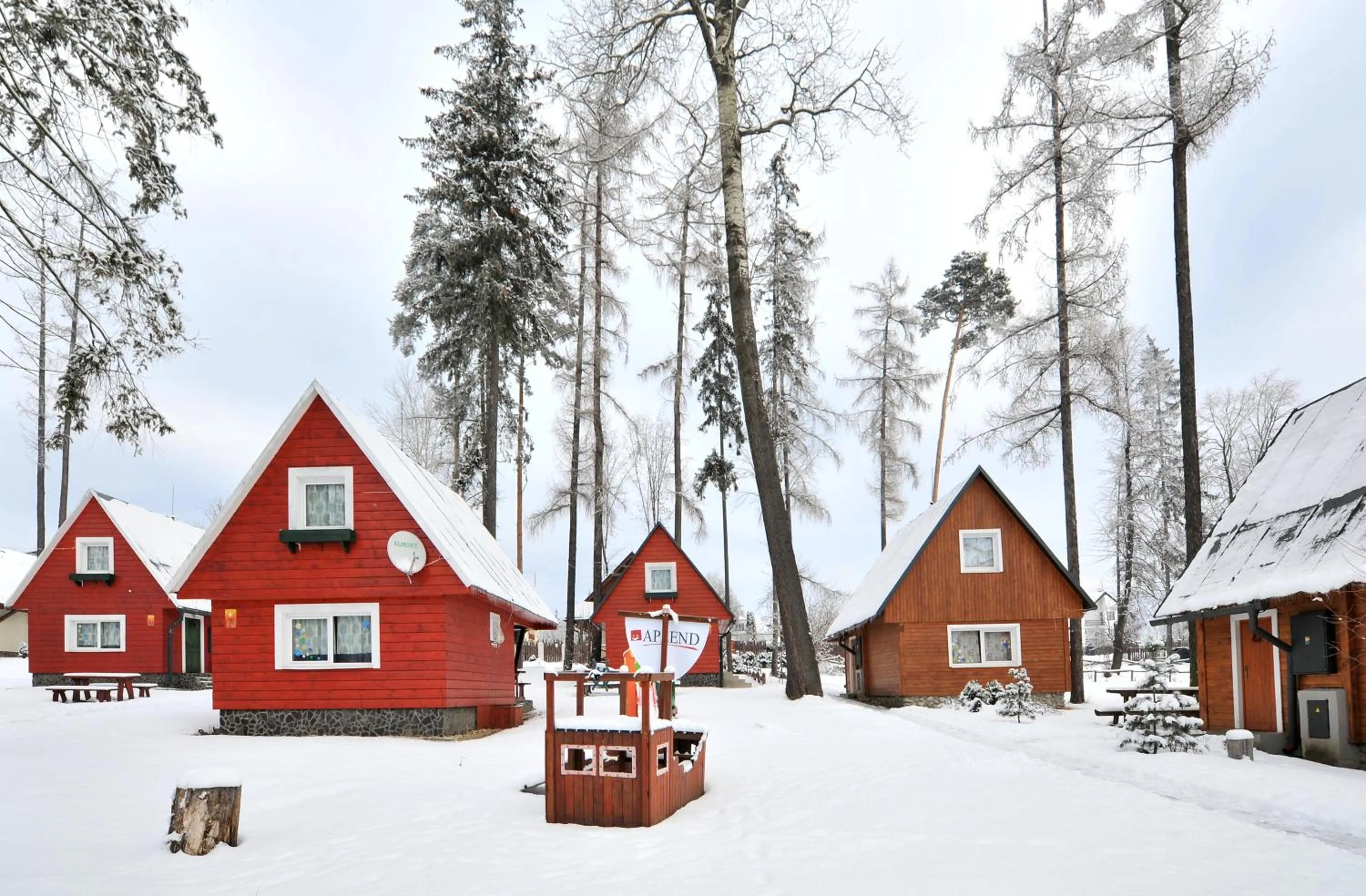 Facade/entrance in APLEND Chaty Tatry Holiday