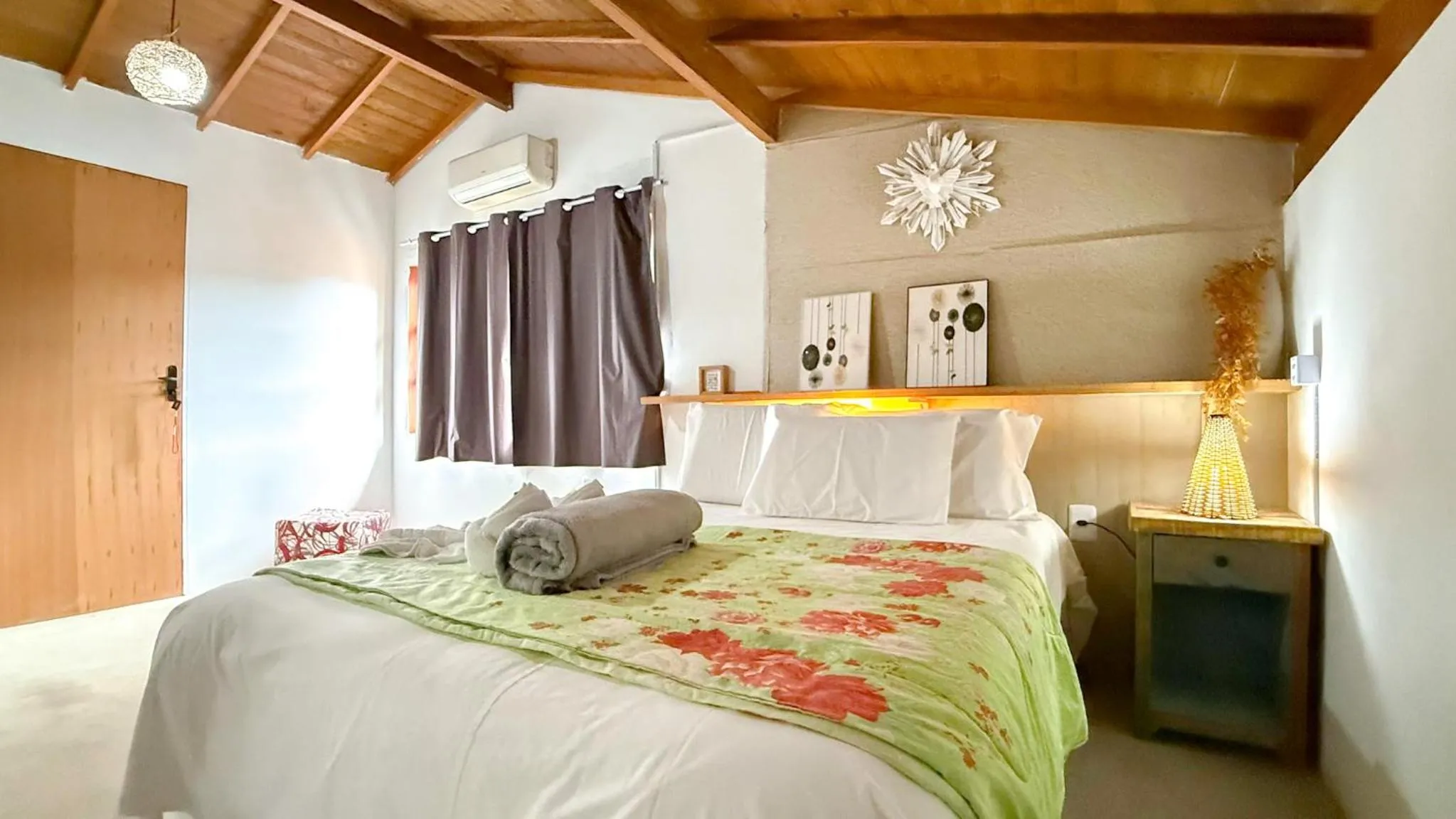 Bed in Pousada Bilica