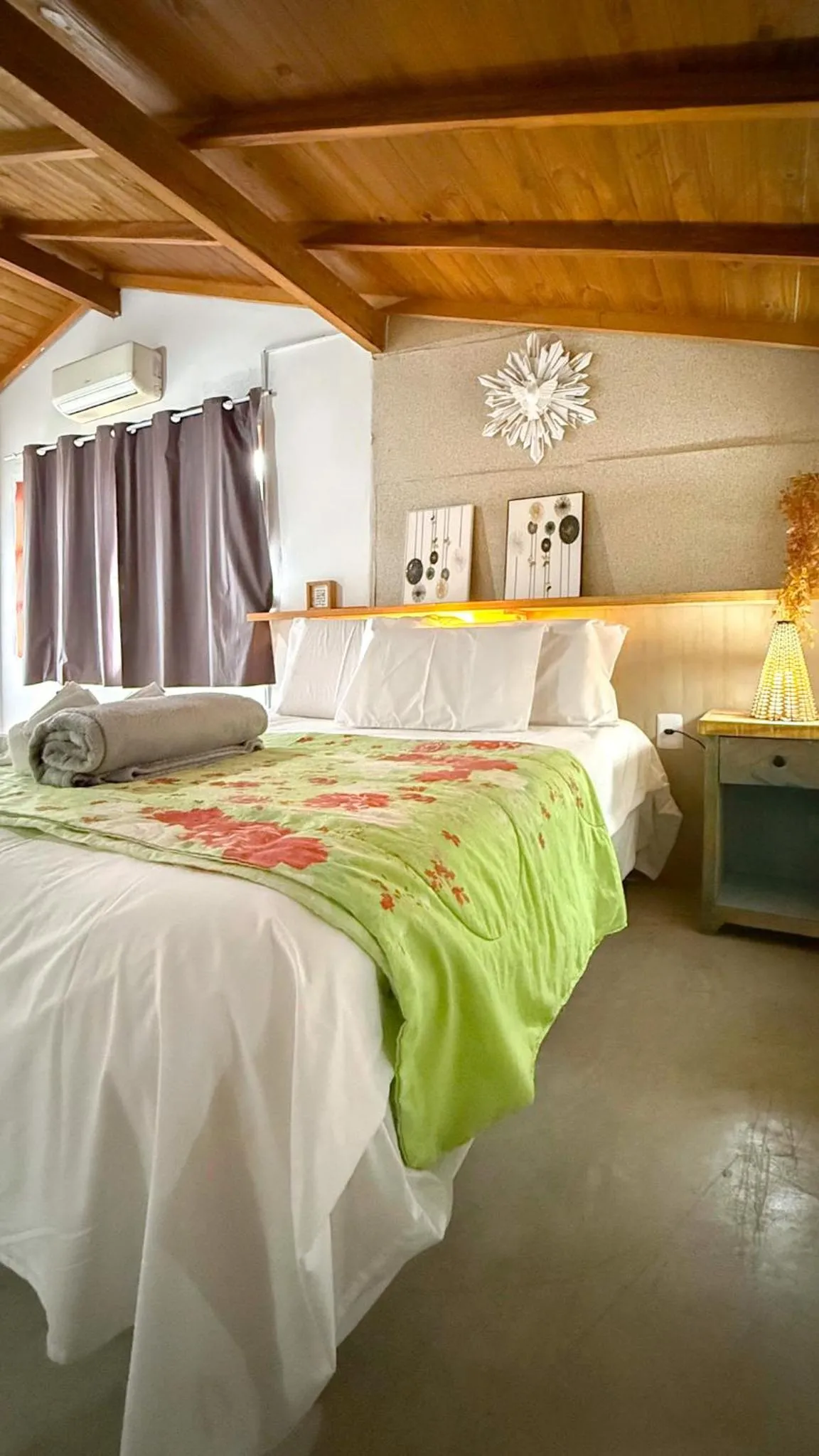 Bed in Pousada Bilica