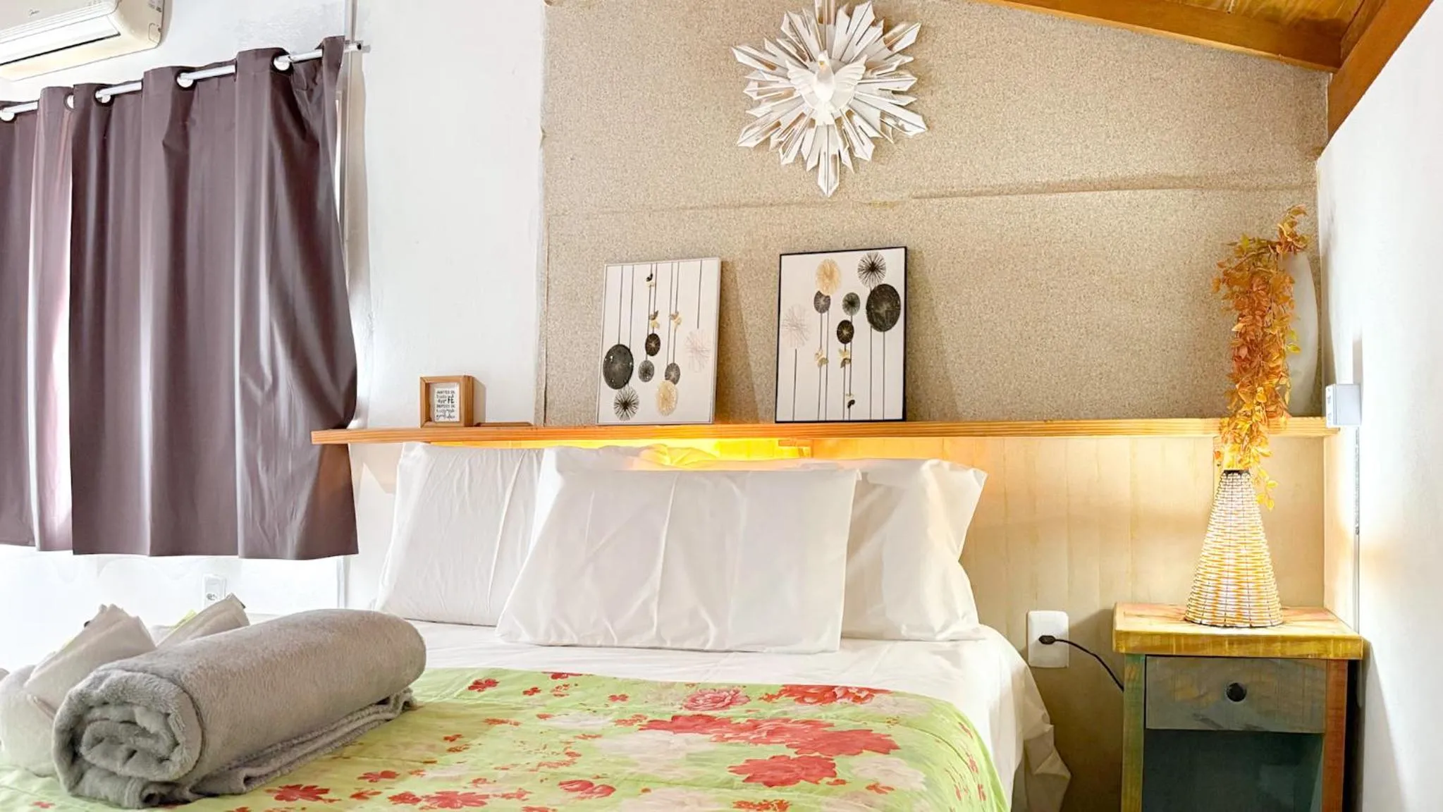 Bed in Pousada Bilica