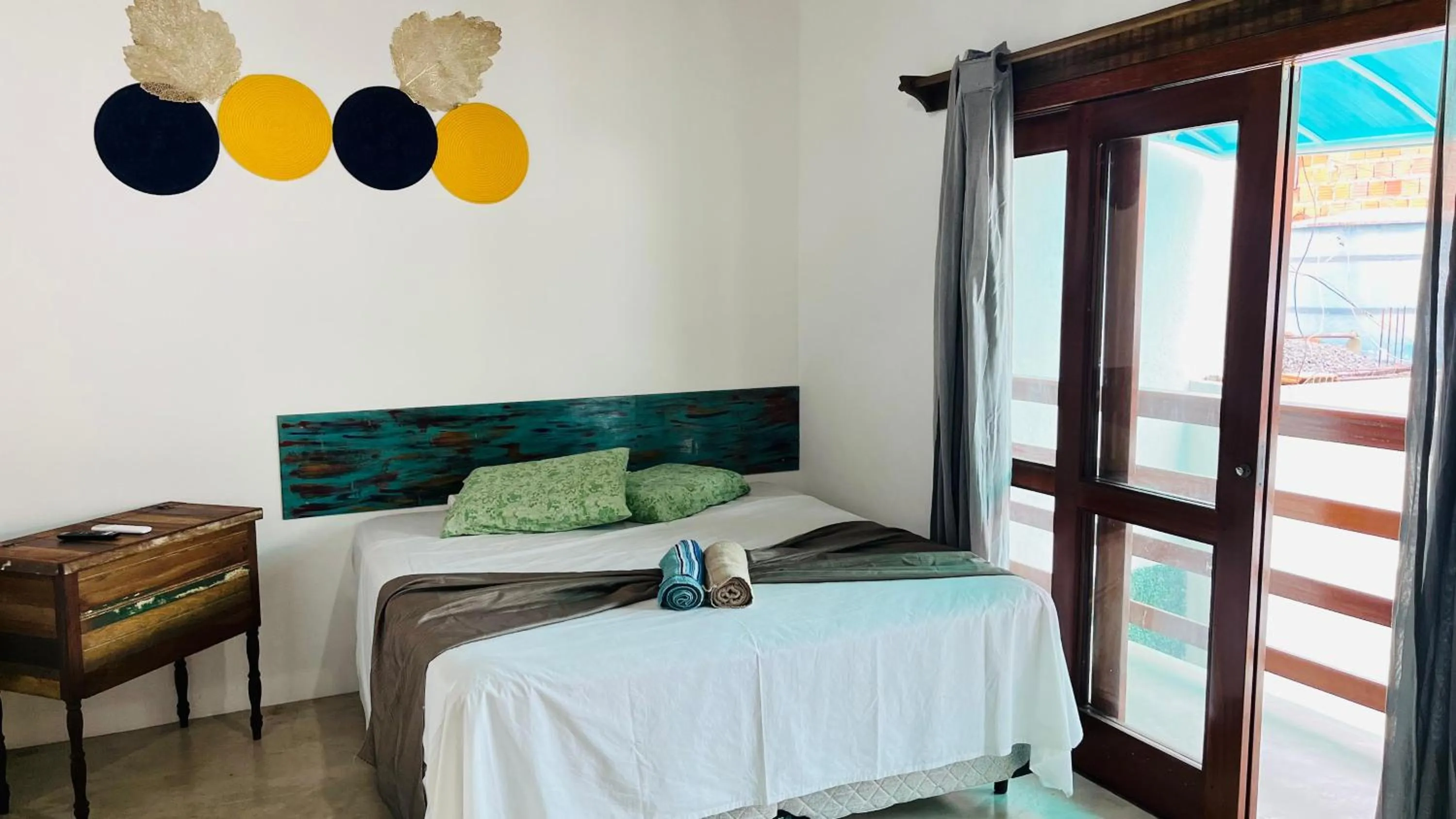 Bed in Pousada Bilica