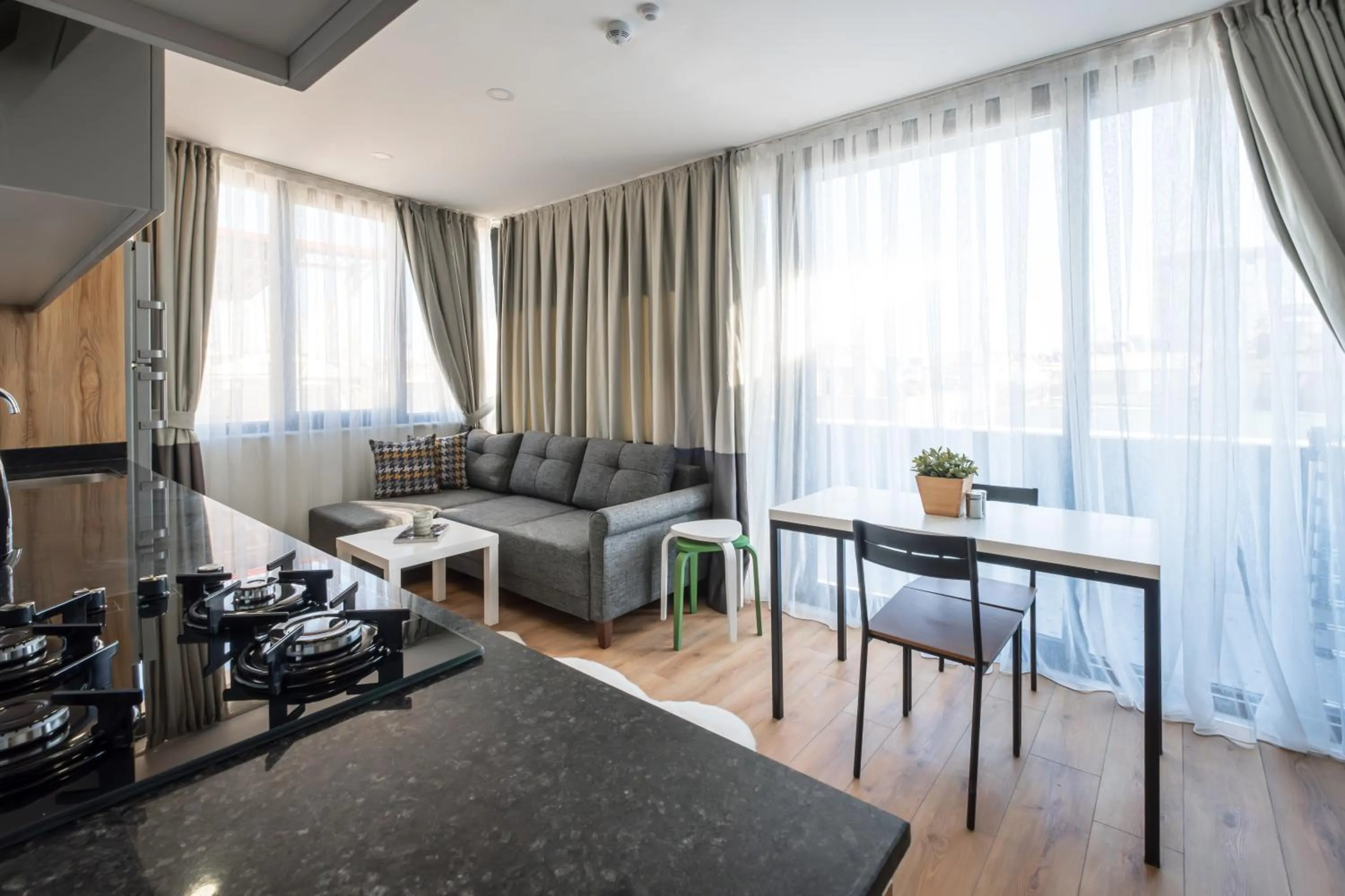 Kitchen or kitchenette in Verde Mare Hotels