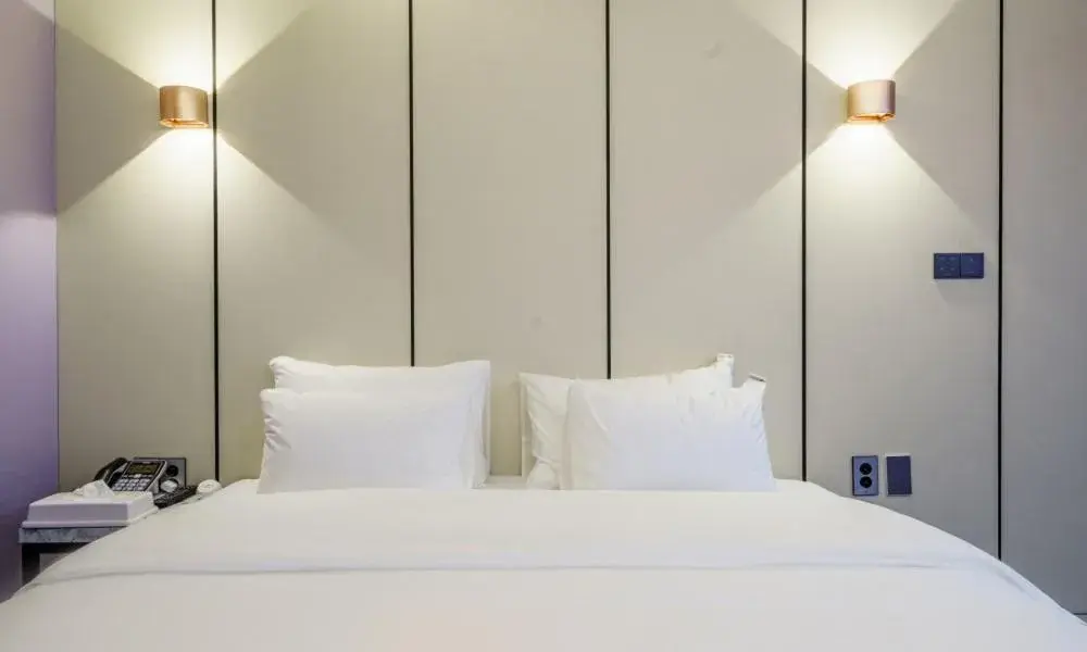 Bed in G7 Hotel Bed in G7 Hotel