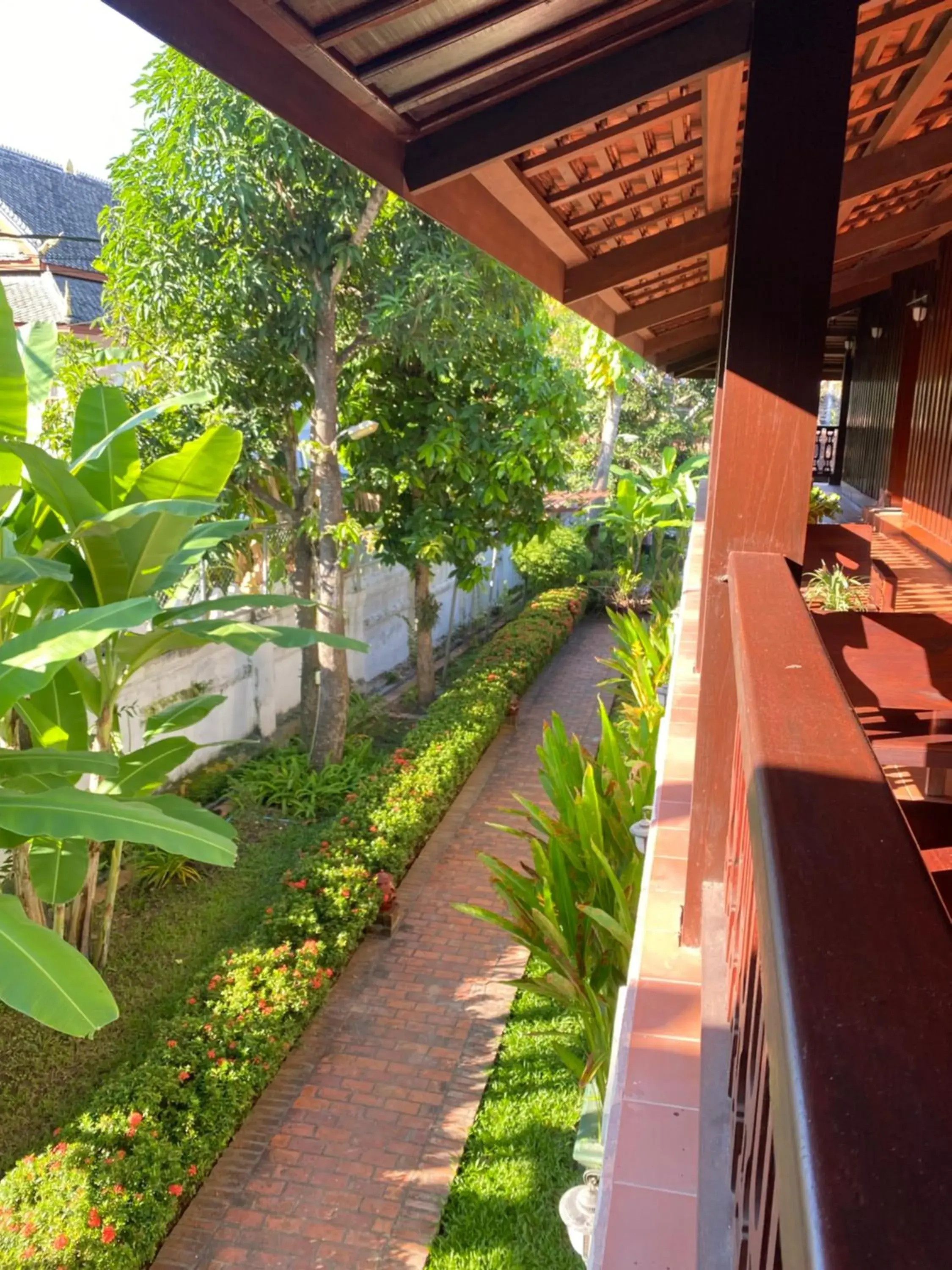 Deluxe Double Room with Balcony in Luang Prabang Residence & Travel Deluxe Double Room with Balcony in Luang Prabang Residence & Travel