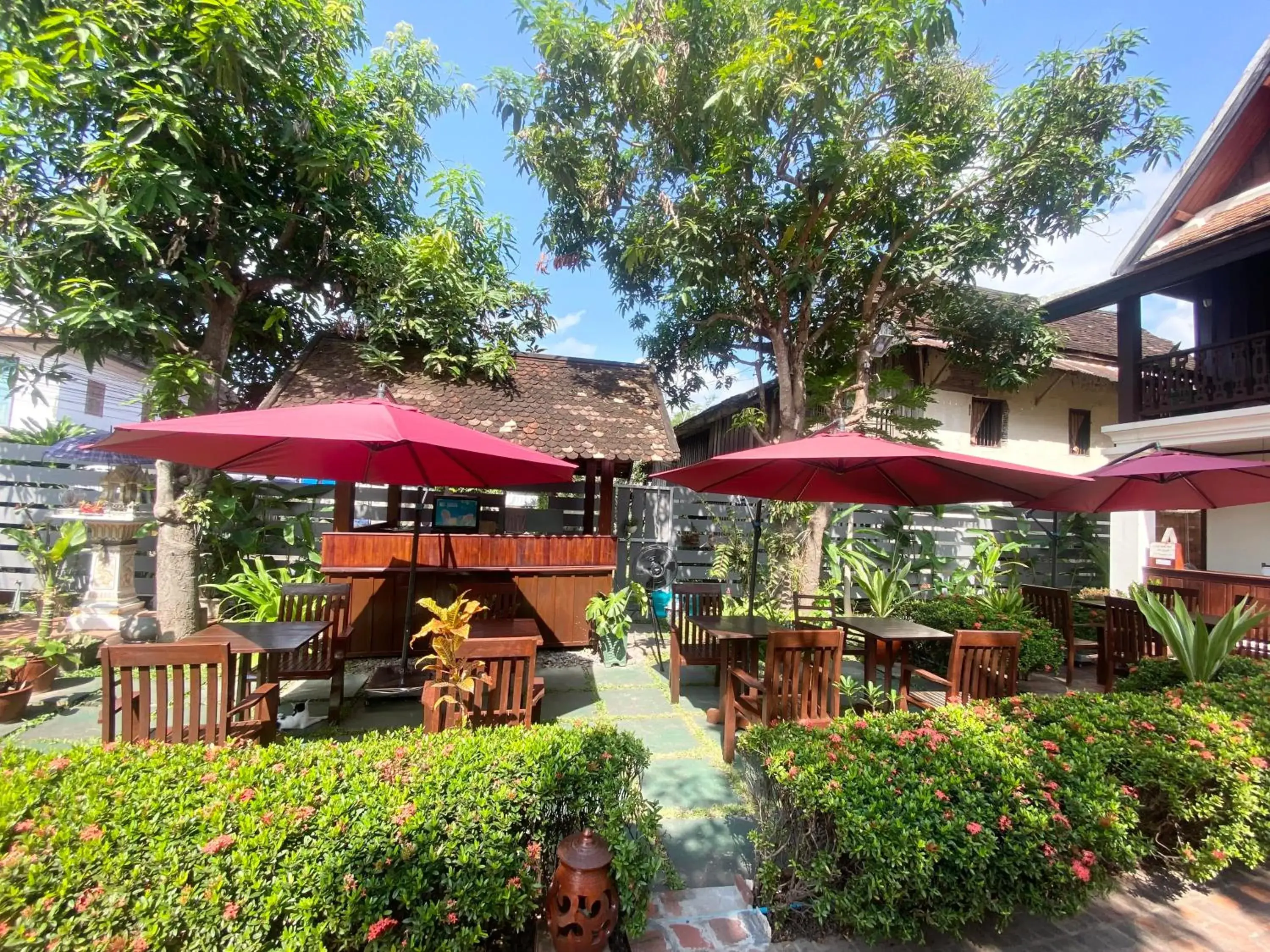 Garden view in Luang Prabang Residence & Travel Garden view in Luang Prabang Residence & Travel