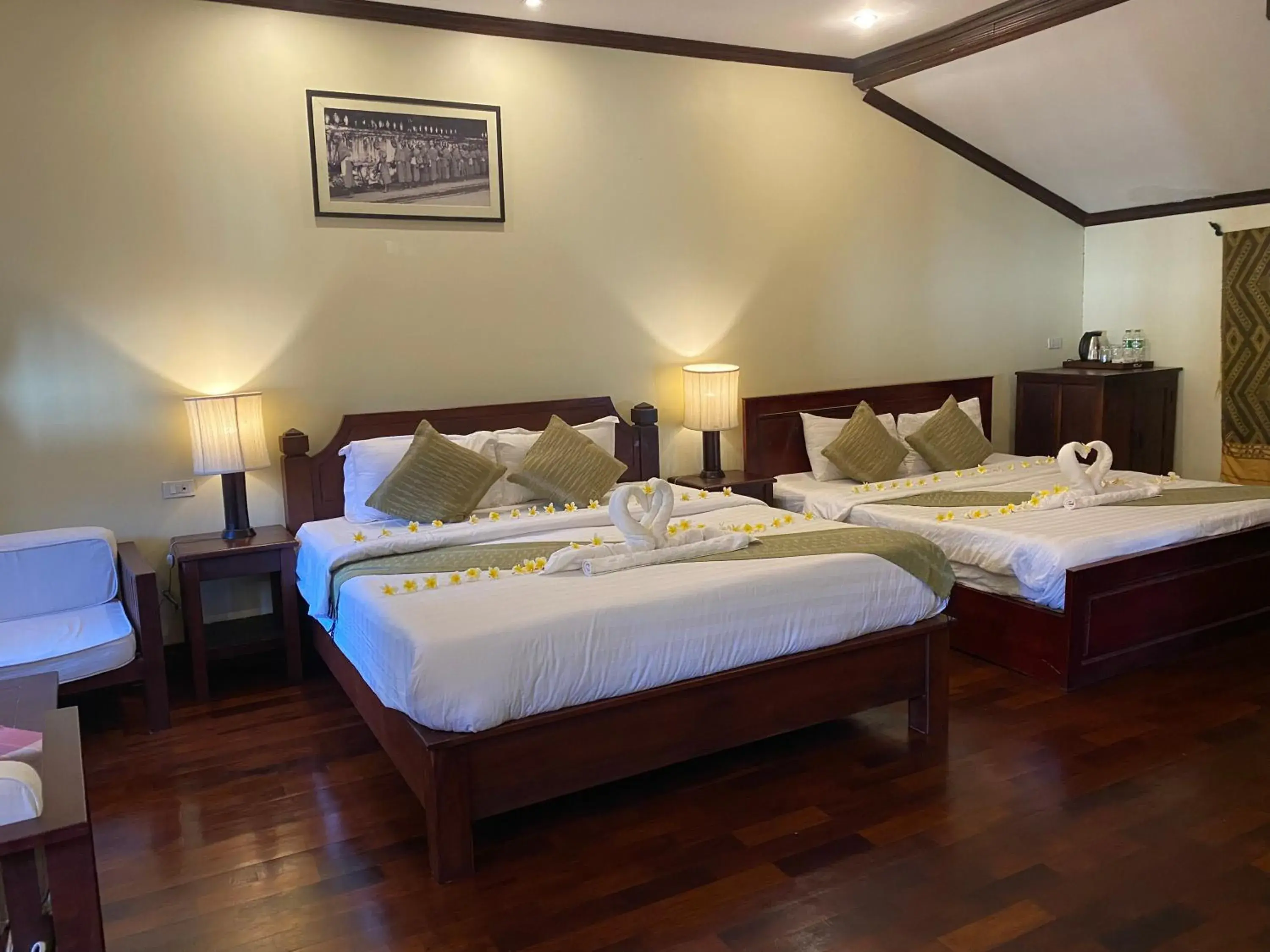 Deluxe Family Room in Luang Prabang Residence & Travel Deluxe Family Room in Luang Prabang Residence & Travel