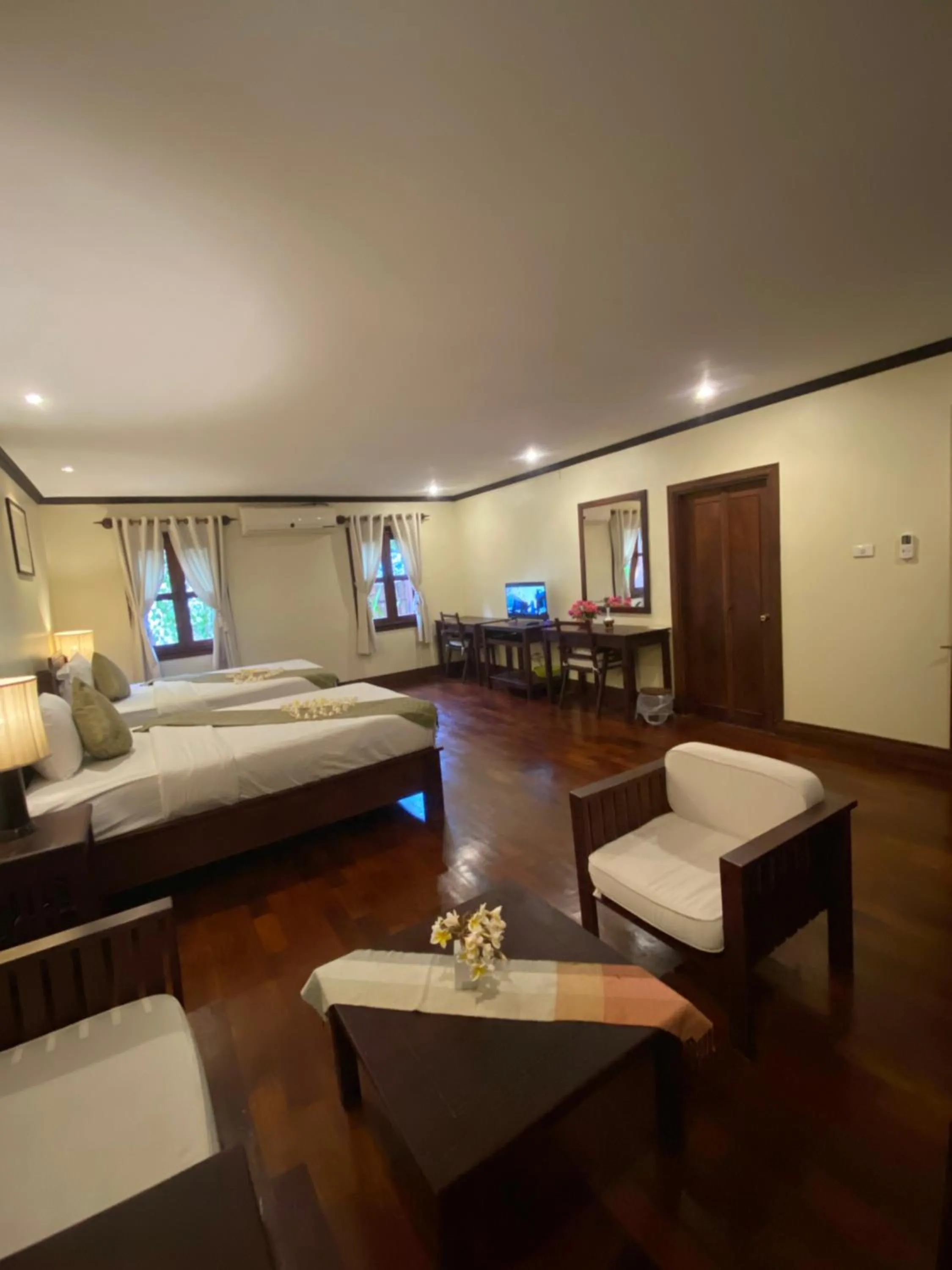 Photo of the whole room, Bed in Luang Prabang Residence & Travel